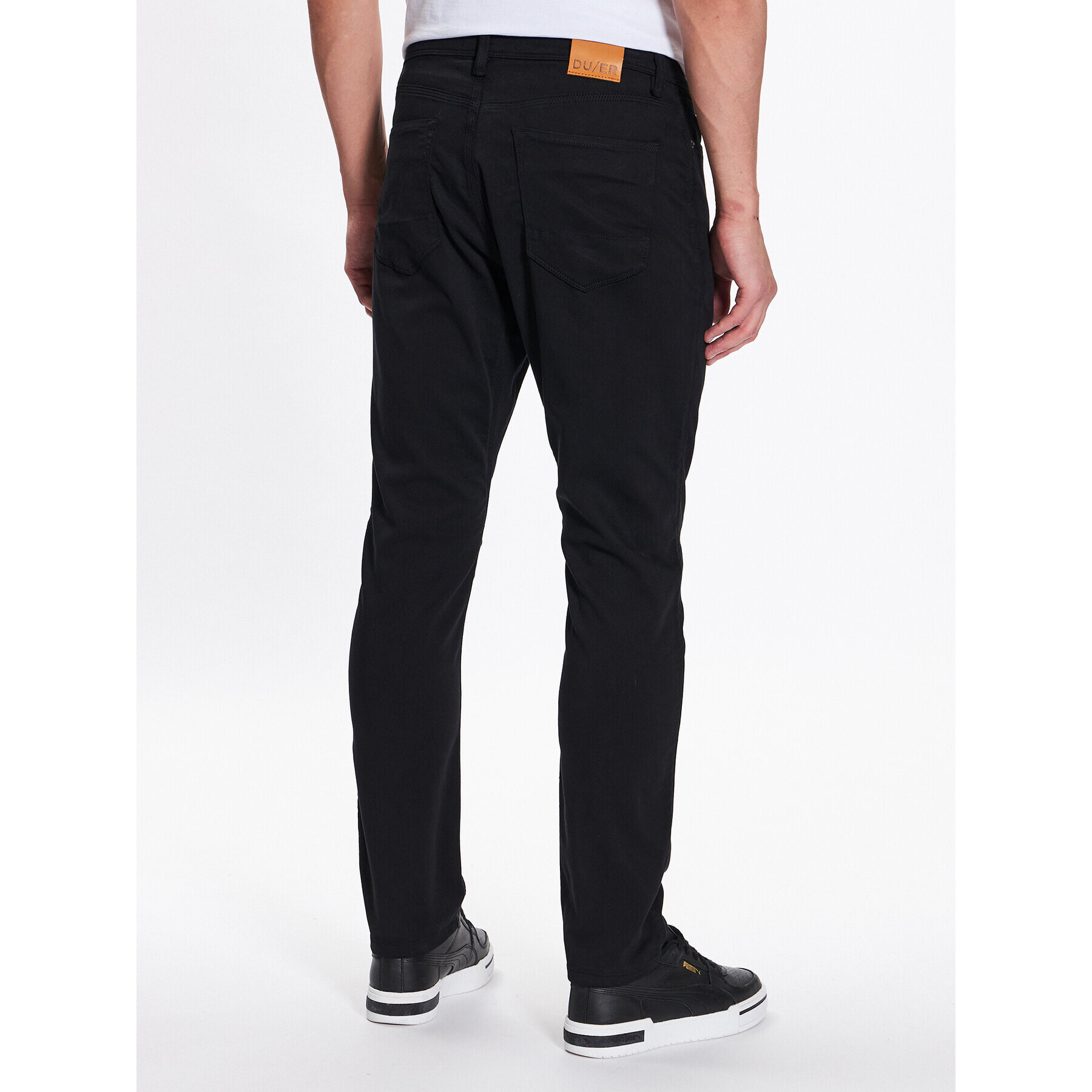 Duer Jeansy No Sweat MFNR1002 Černá Relaxed Fit - Pepit.cz