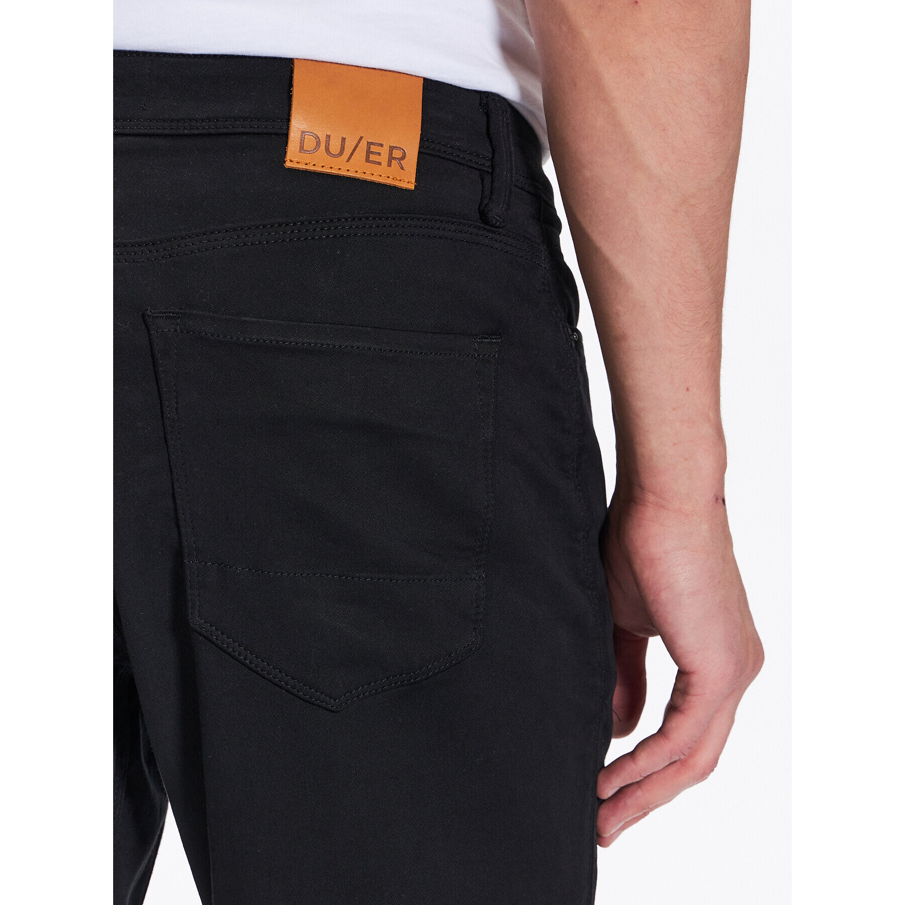 Duer Jeansy No Sweat MFNR1002 Černá Relaxed Fit - Pepit.cz