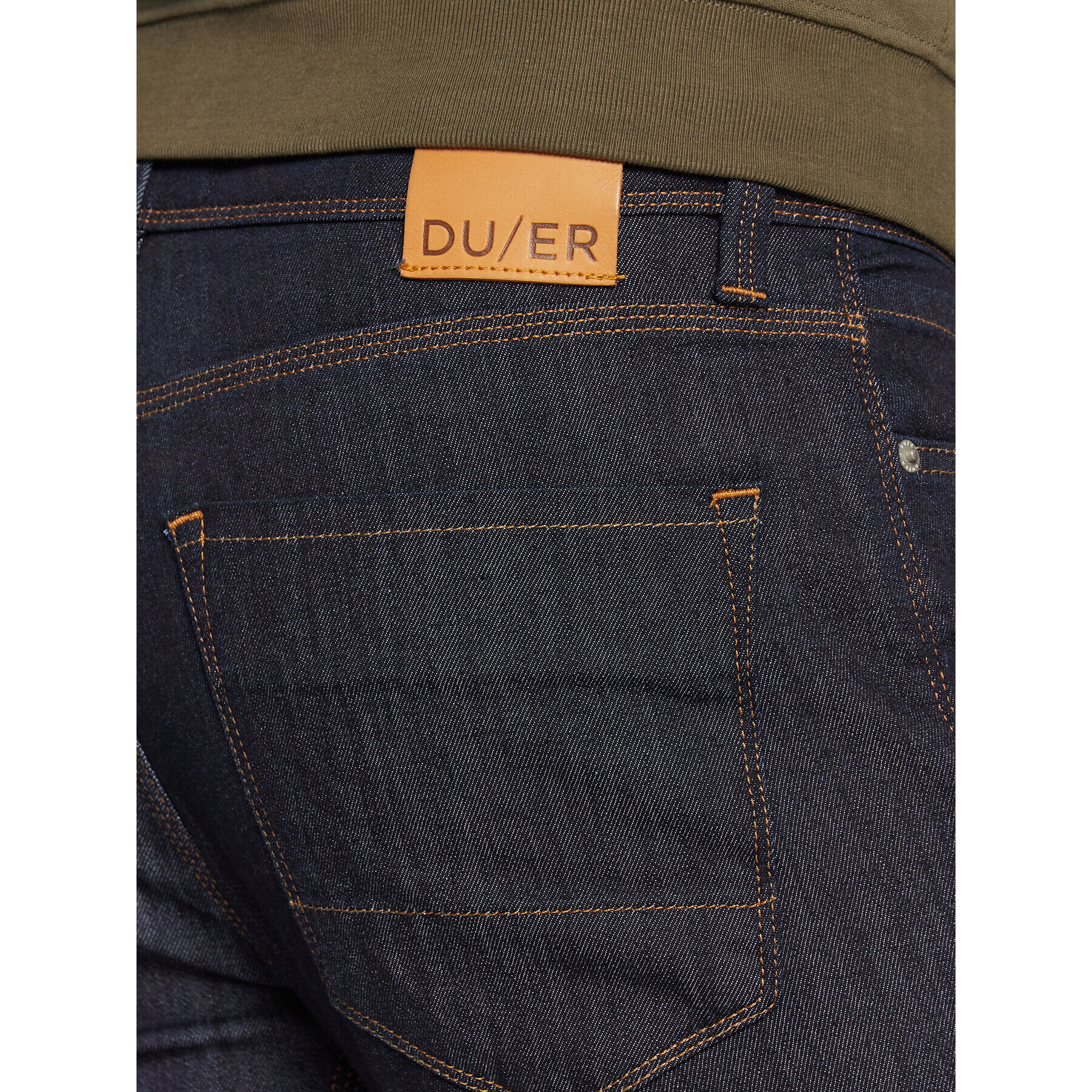 Duer Jeansy Performance Denim MFLS3002 Tmavomodrá Slim Fit - Pepit.cz