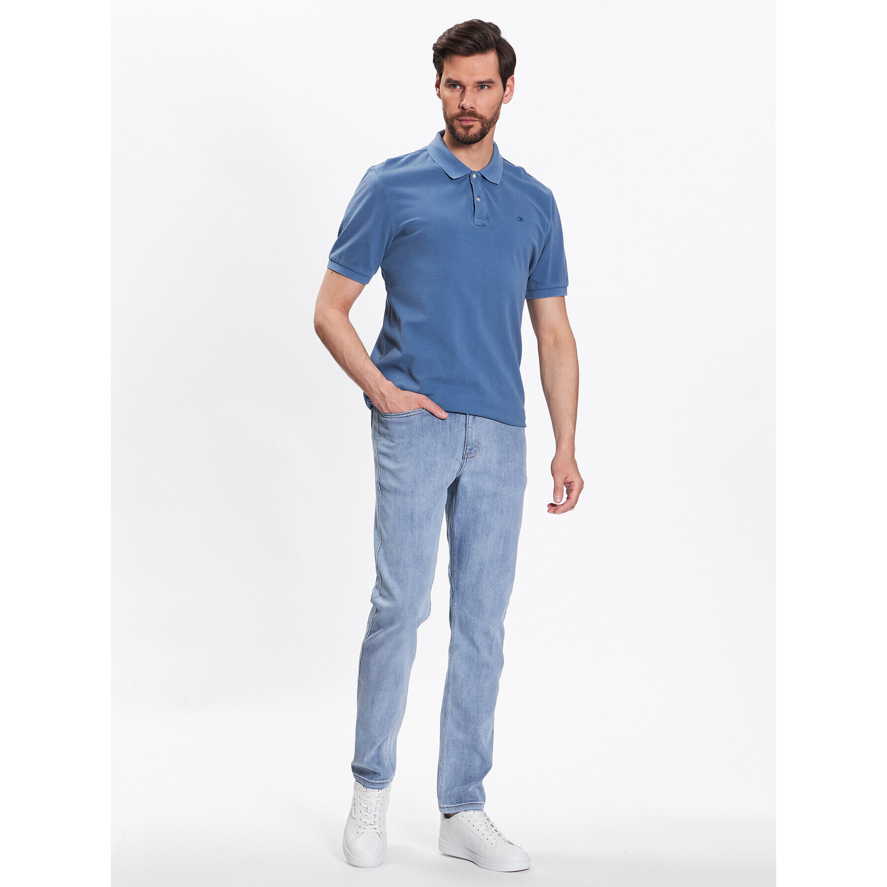 Duer Jeansy Performance MFLS5020 Modrá Slim Fit - Pepit.cz