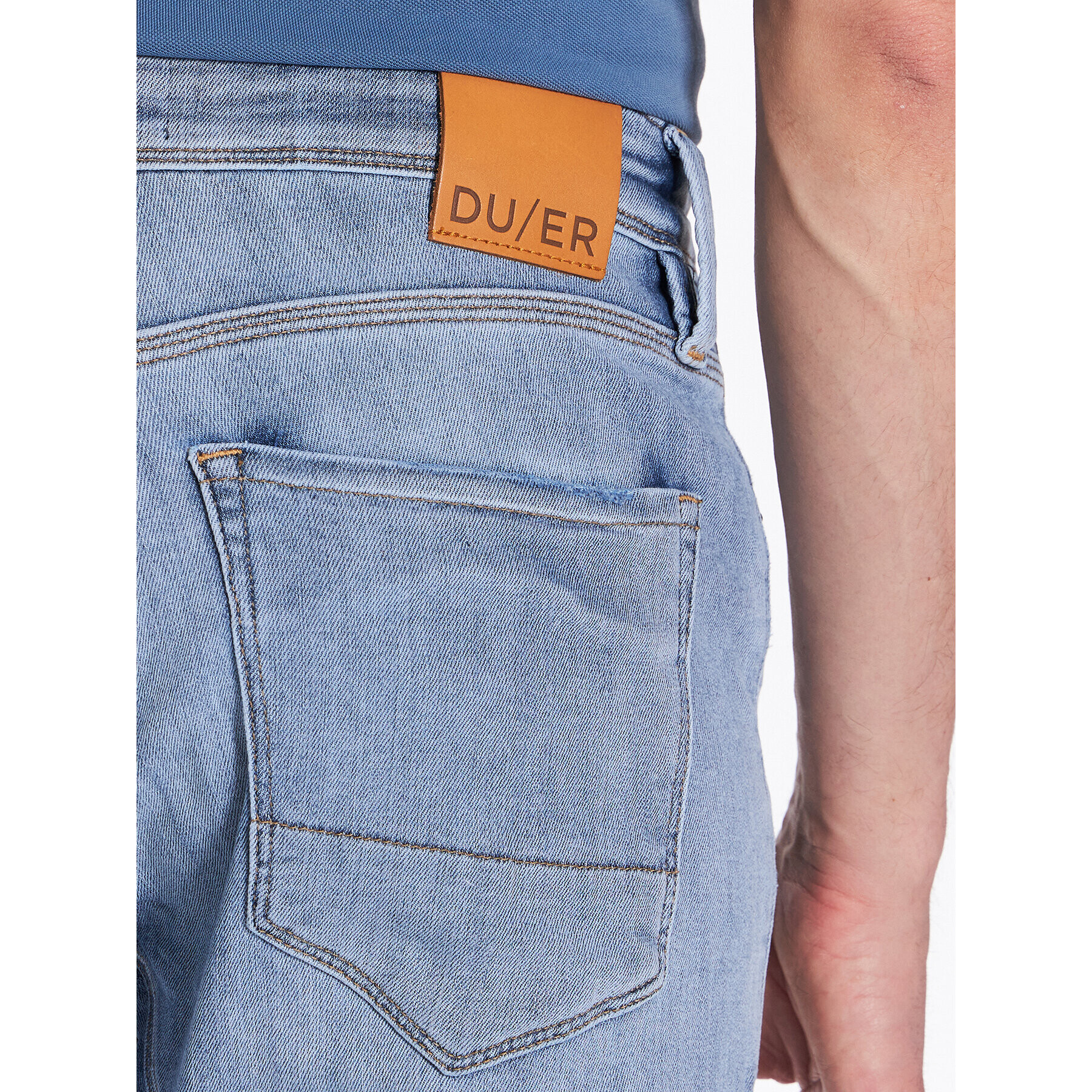 Duer Jeansy Performance MFLS5020 Modrá Slim Fit - Pepit.cz