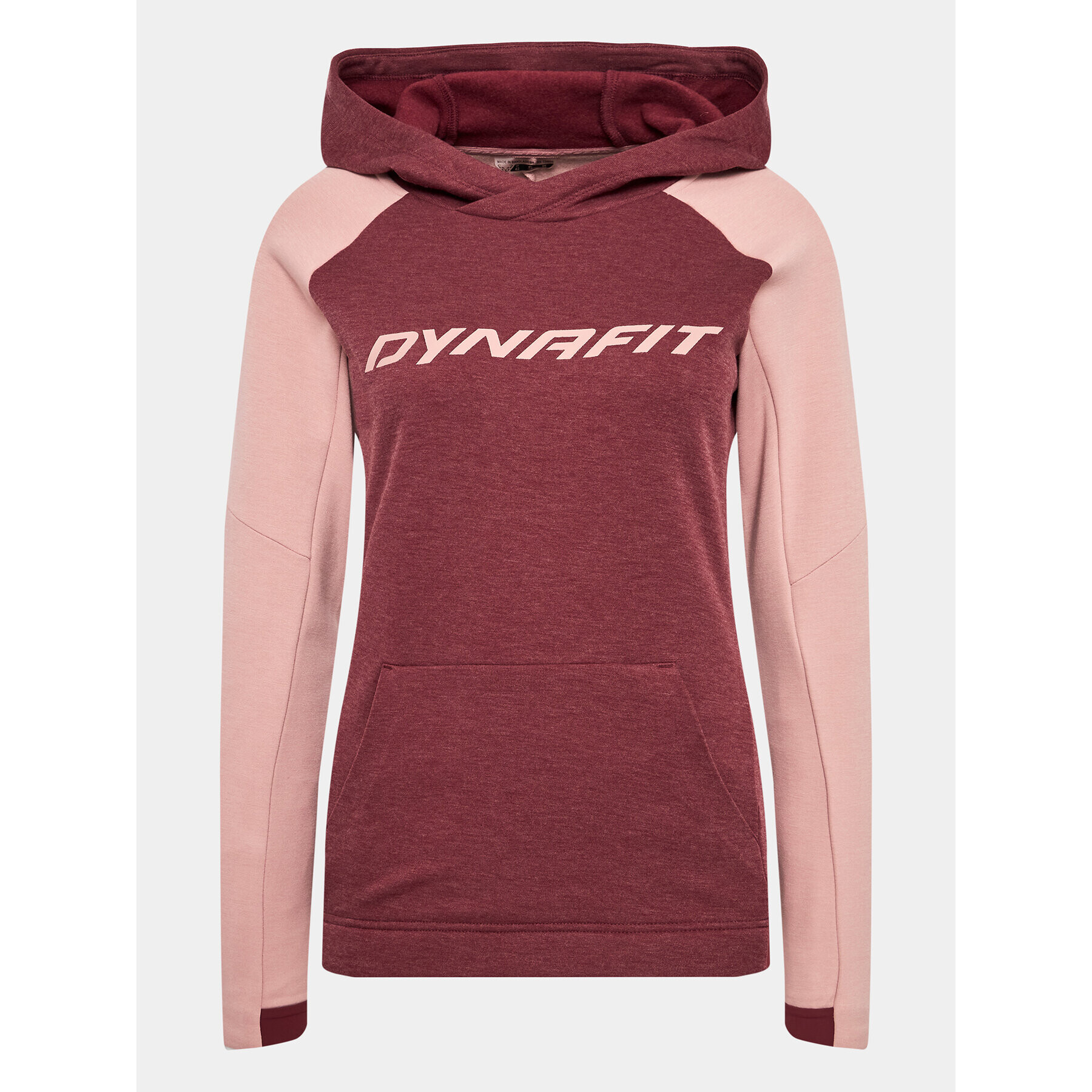 Dynafit Mikina 24/7 Ptc Hoody W 71505 Bordó Regular Fit - Pepit.cz