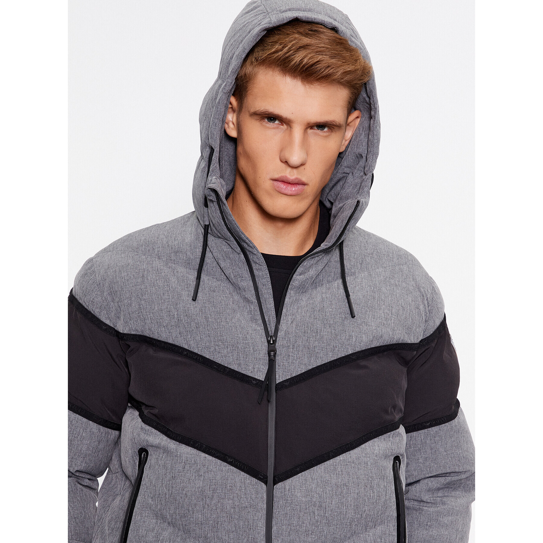 EA7 Emporio Armani Bunda bomber 6RPB06 PN1BZ 1977 Šedá Regular Fit - Pepit.cz