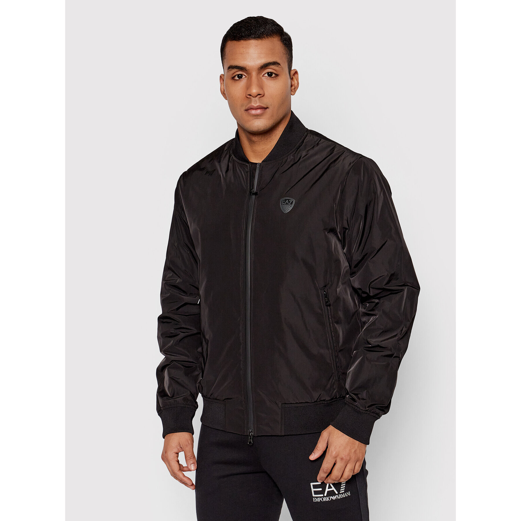 EA7 Emporio Armani Bunda bomber 8NPB10 PN7LZ 1200 Černá Regular Fit - Pepit.cz