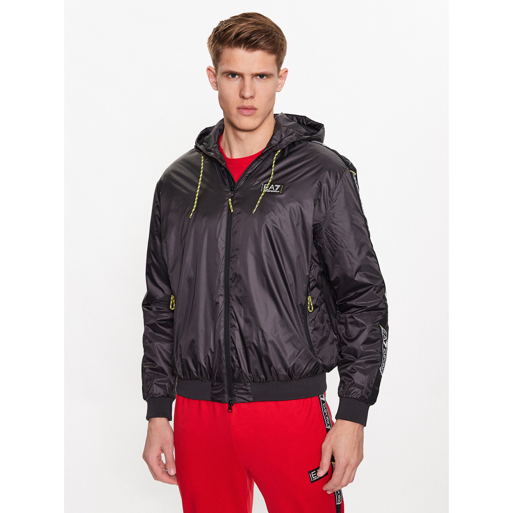 EA7 Emporio Armani Bunda pro přechodné období 3RPB05 PN5ZZ 1200 Černá Regular Fit - Pepit.cz