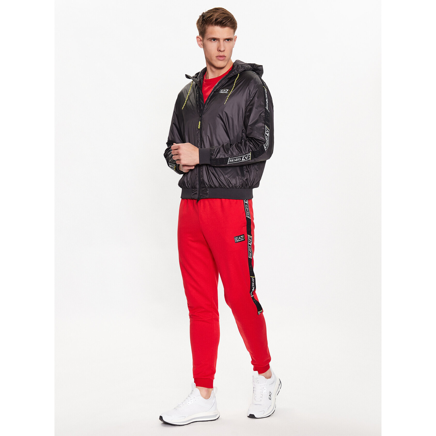 EA7 Emporio Armani Bunda pro přechodné období 3RPB05 PN5ZZ 1200 Černá Regular Fit - Pepit.cz