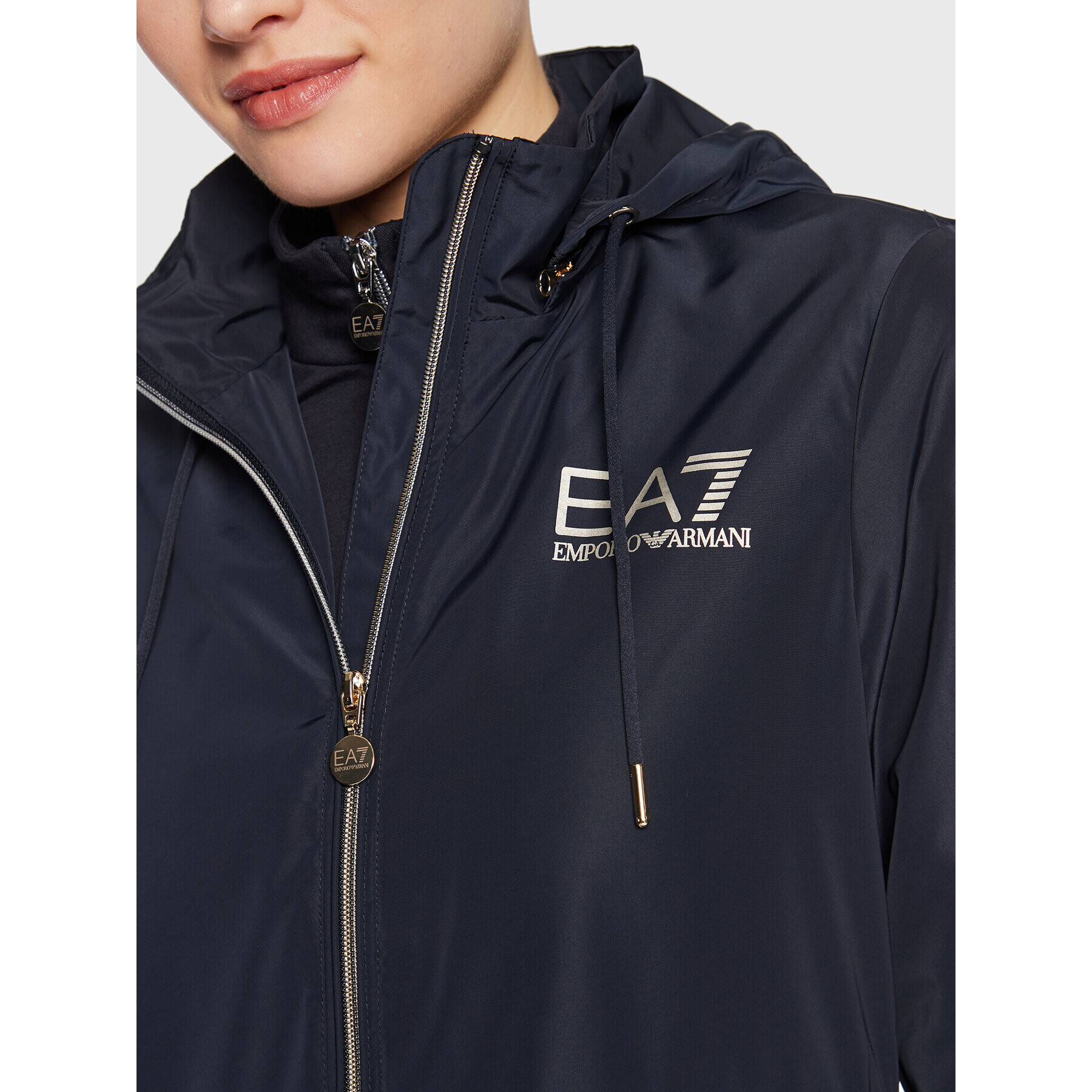 EA7 Emporio Armani Bunda pro přechodné období 3RTB06 TN2RZ 1554 Tmavomodrá Regular Fit - Pepit.cz