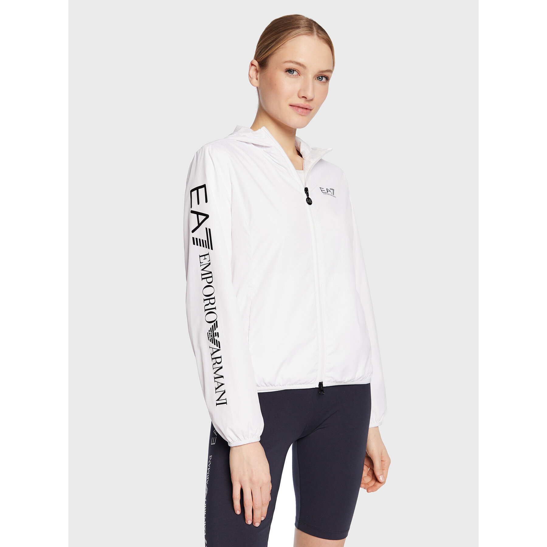 EA7 Emporio Armani Bunda pro přechodné období 3RTB08 TN18Z 1100 Bílá Regular Fit - Pepit.cz