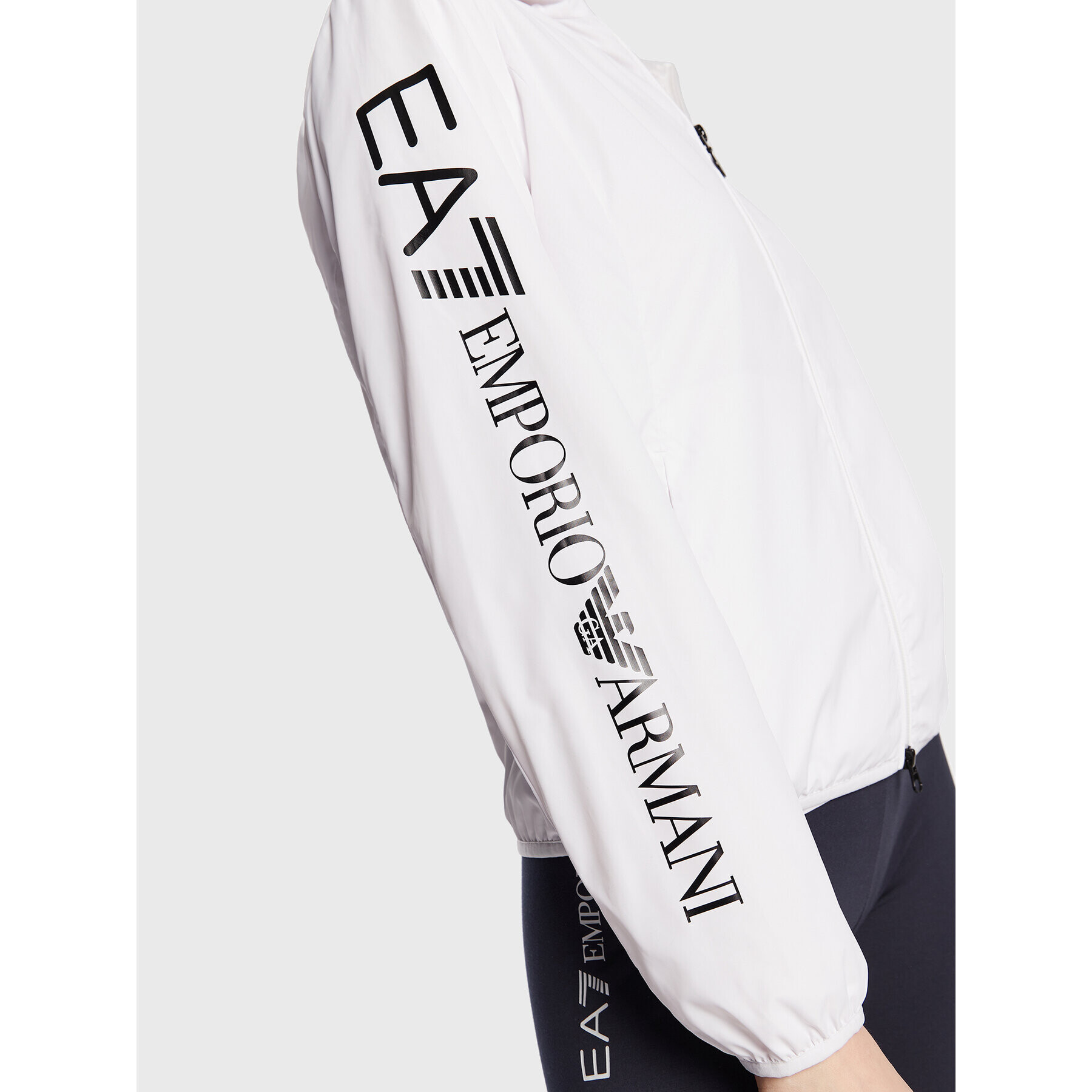 EA7 Emporio Armani Bunda pro přechodné období 3RTB08 TN18Z 1100 Bílá Regular Fit - Pepit.cz