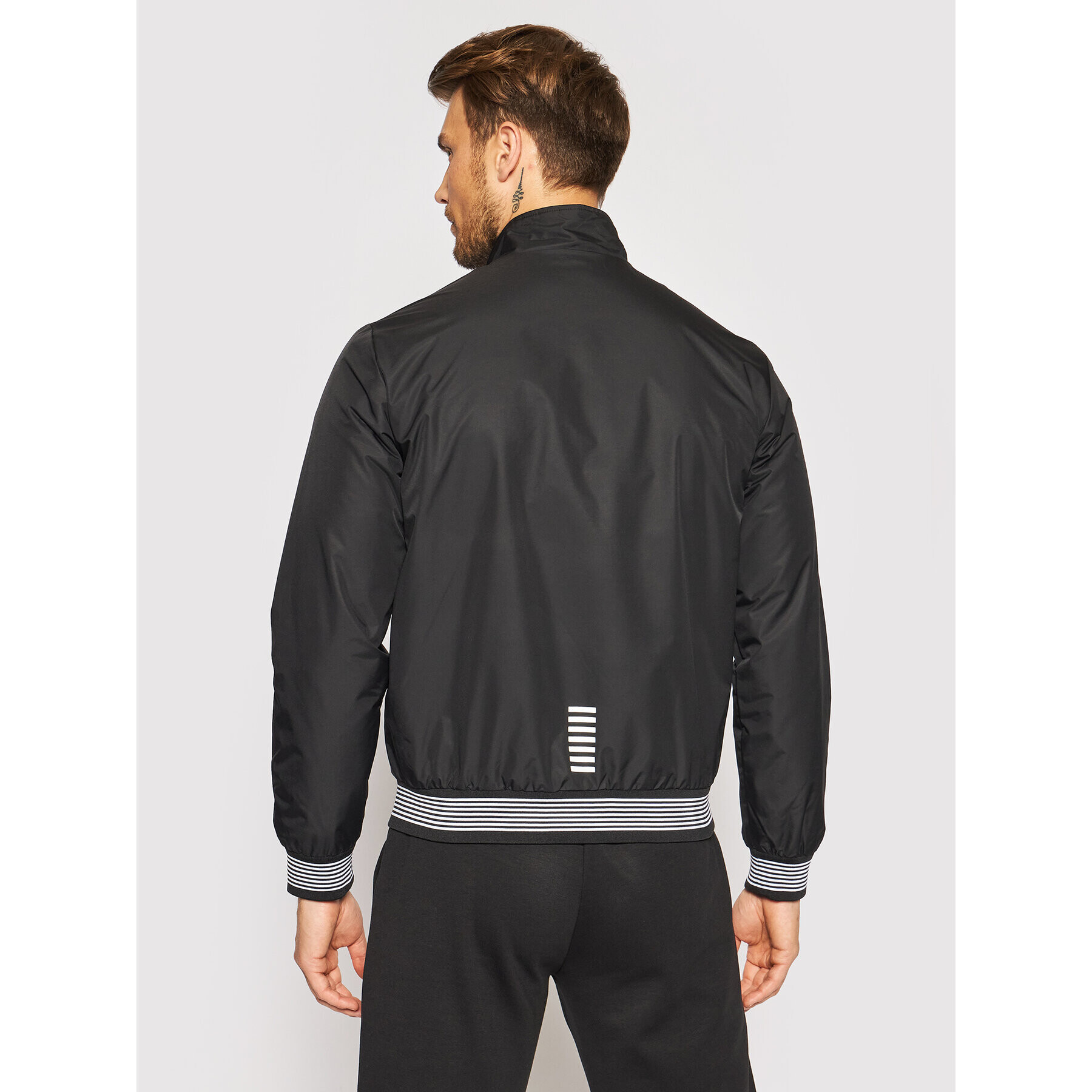 EA7 Emporio Armani Bunda pro přechodné období 6KPB07 PN27Z 1200 Černá Regular Fit - Pepit.cz