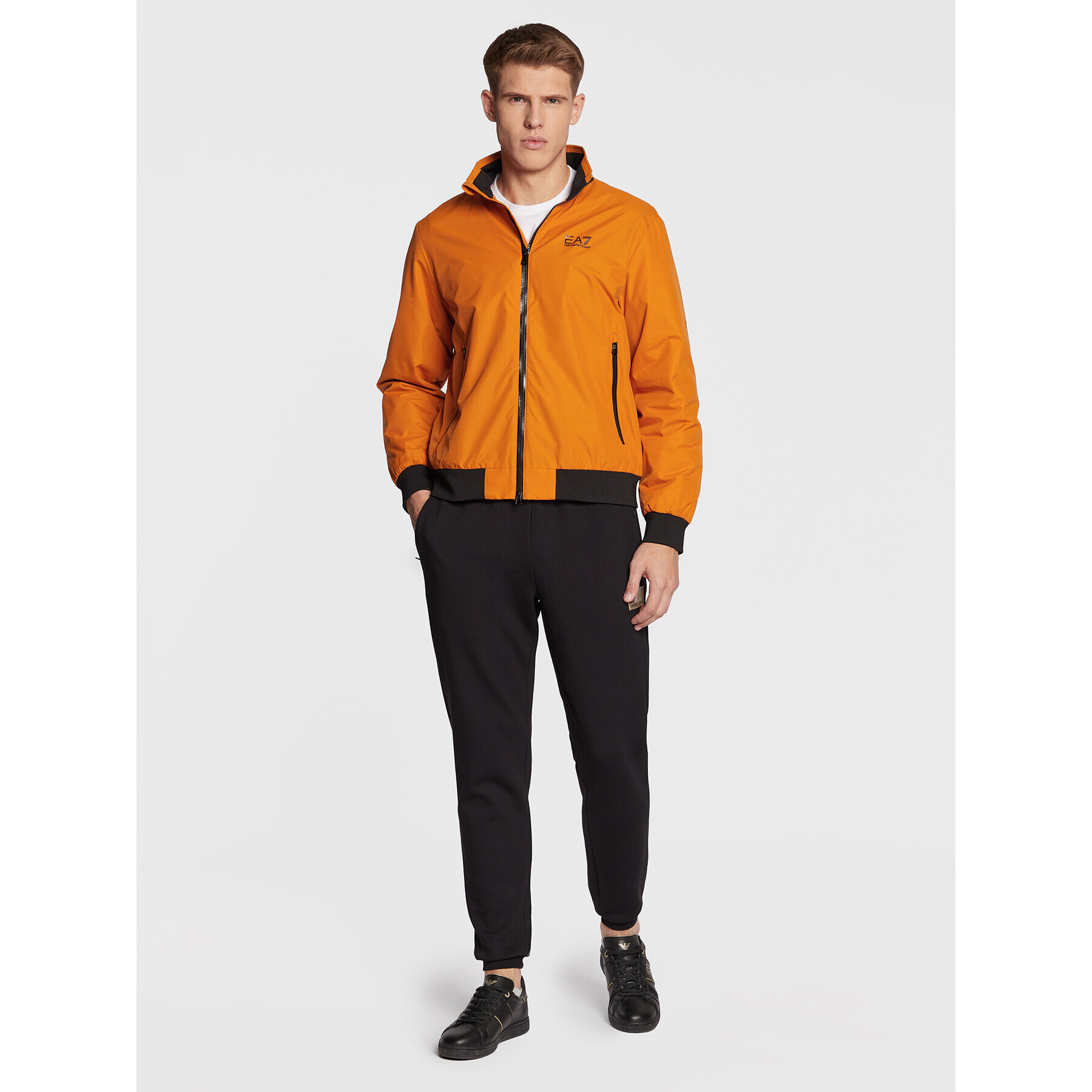 EA7 Emporio Armani Bunda pro přechodné období 6LPB27 PN27Z 1682 Oranžová Regular Fit - Pepit.cz