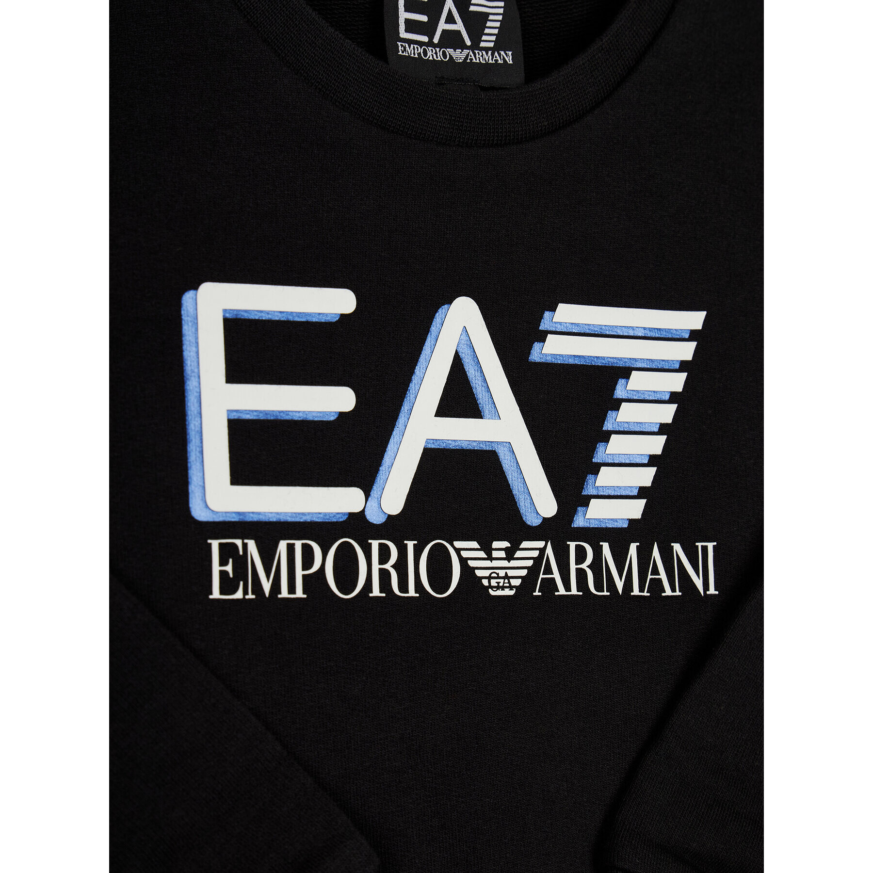 EA7 Emporio Armani Mikina 3HBM53 BJ05Z 1200 Černá Regular Fit - Pepit.cz