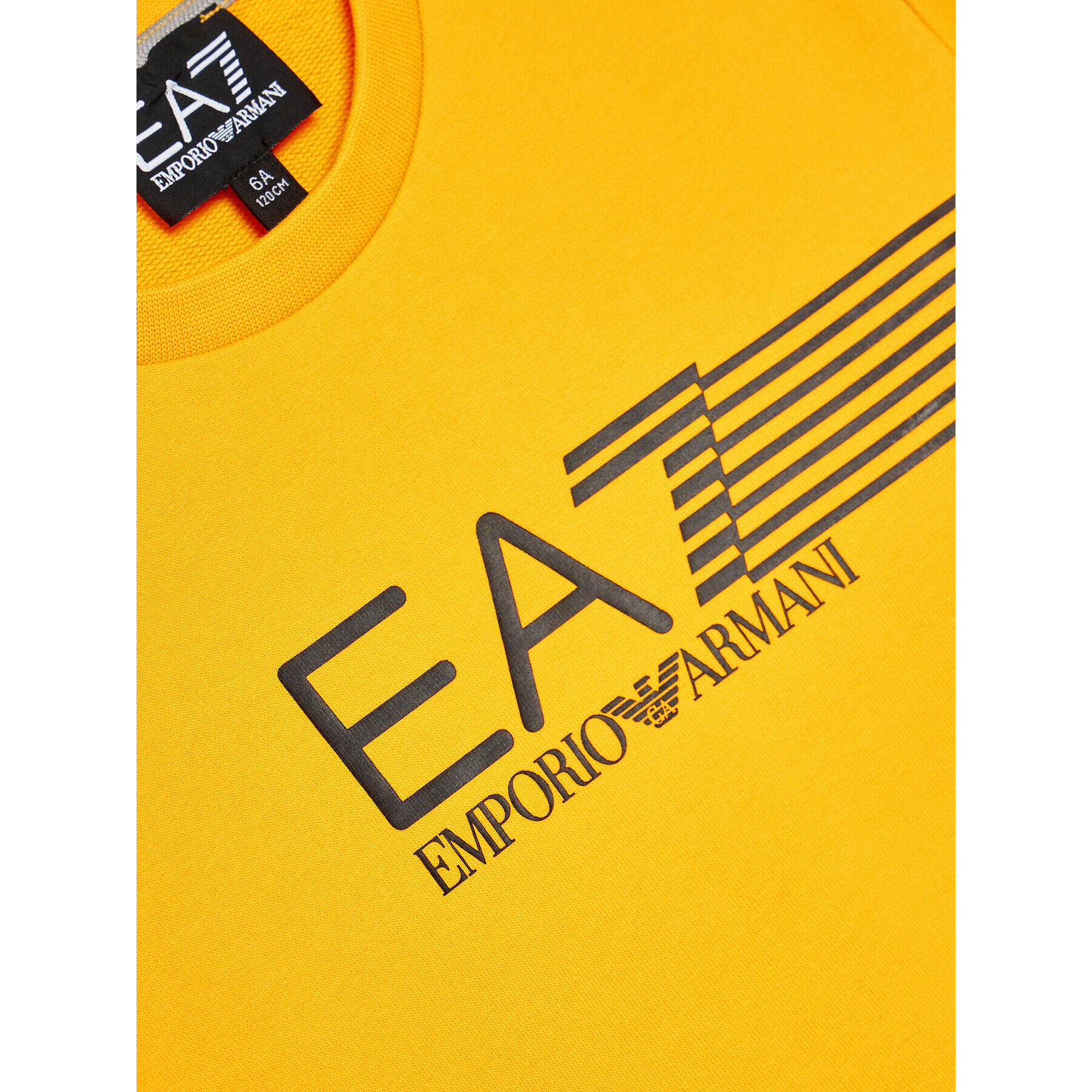 EA7 Emporio Armani Mikina 3KBM55 BJ05Z 1604 Oranžová Regular Fit - Pepit.cz