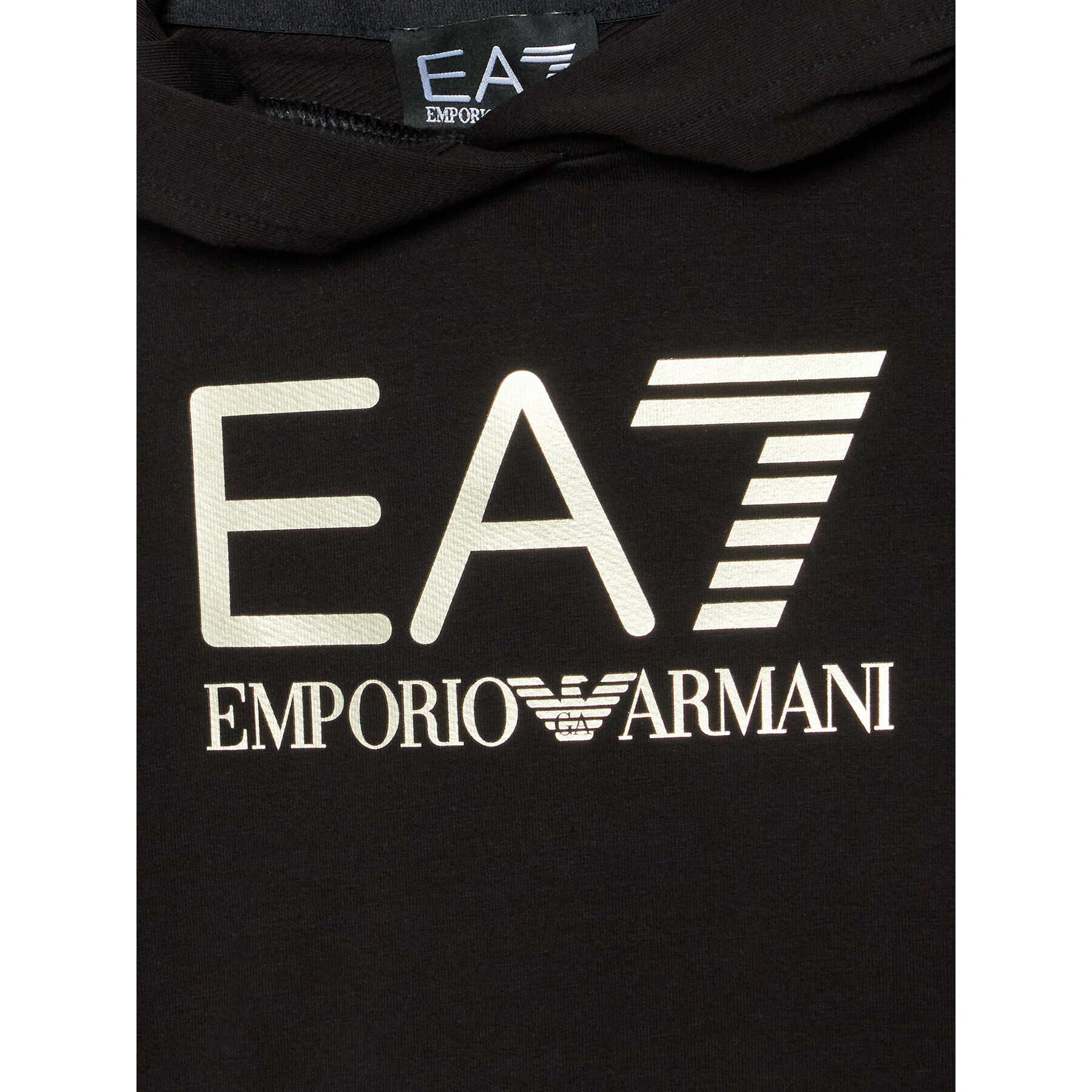 EA7 Emporio Armani Mikina 3LFM01 FJCQZ 0200 Černá Regular Fit - Pepit.cz