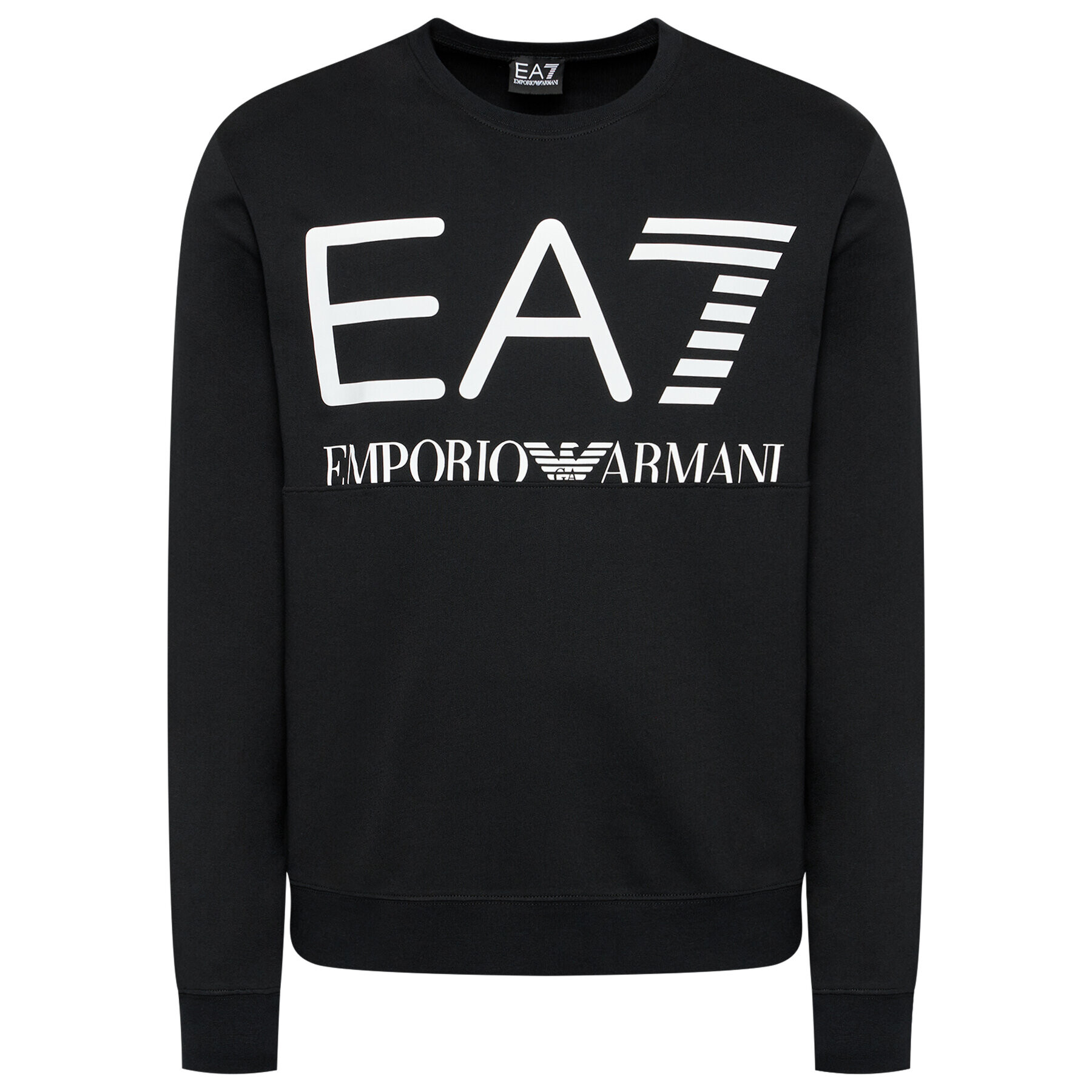 EA7 Emporio Armani Mikina 6KPM68 PJBWZ 1200 Černá Regular Fit - Pepit.cz