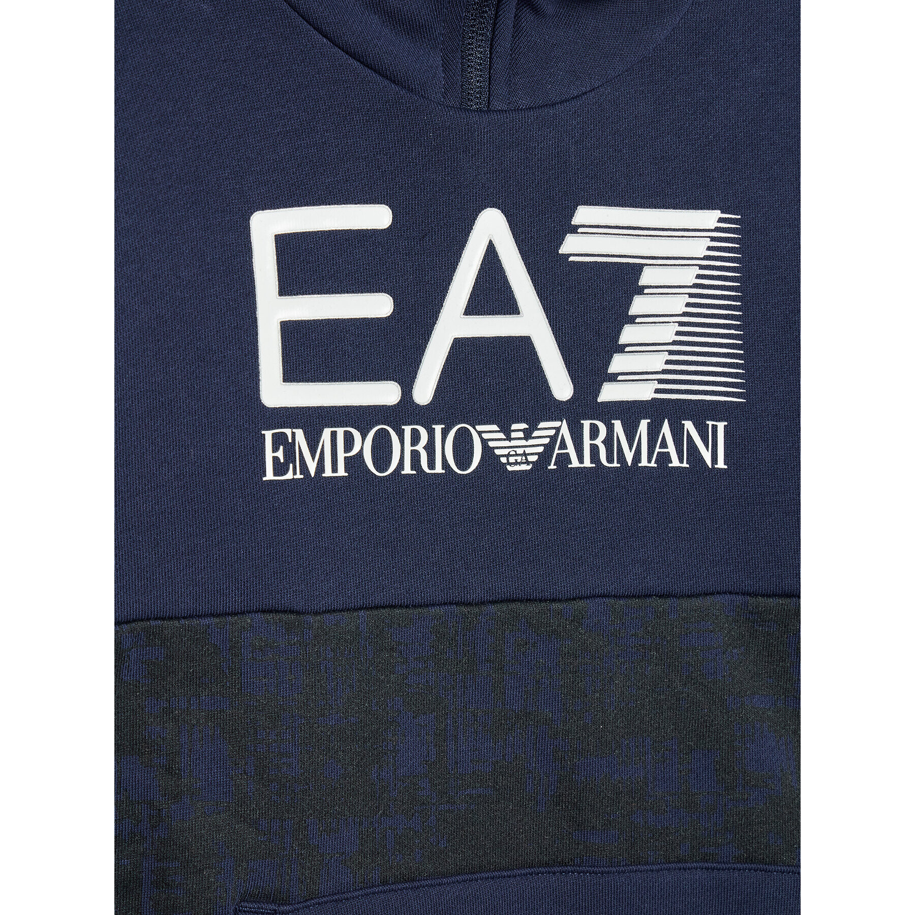 EA7 Emporio Armani Mikina 6LBM59 BJEXZ 1554 Tmavomodrá Regular Fit - Pepit.cz