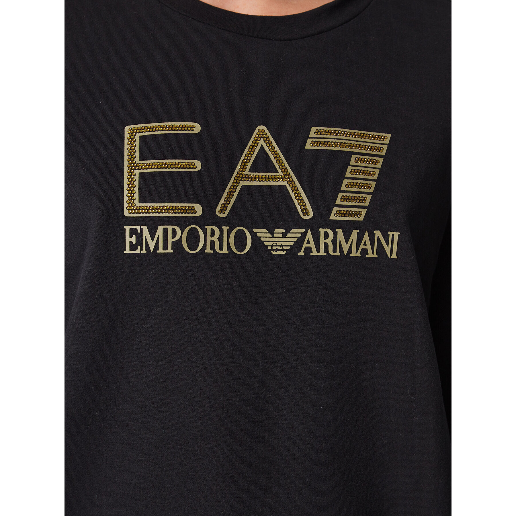 EA7 Emporio Armani Mikina 6LTM40 TJJXZ 0210 Černá Relaxed Fit - Pepit.cz