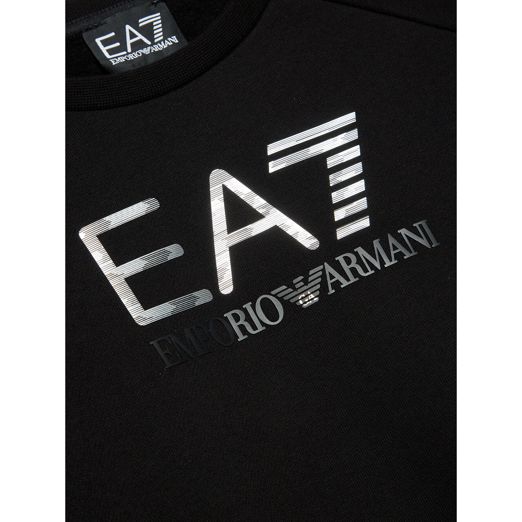 EA7 Emporio Armani Mikina 6RBM57 BJEXZ 1200 Černá Regular Fit - Pepit.cz