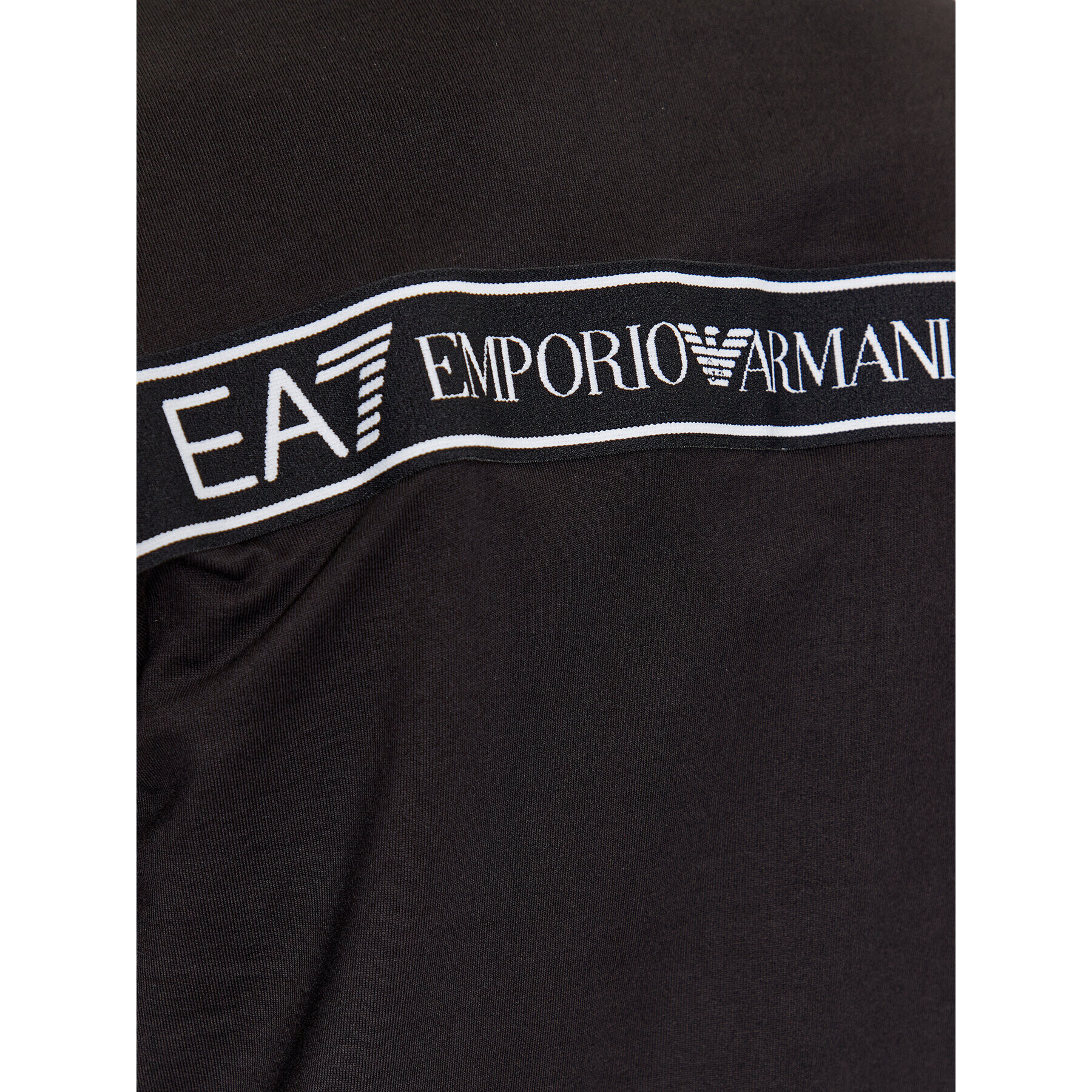 EA7 Emporio Armani Mikina 6RPM12 PJ05Z 1200 Černá Regular Fit - Pepit.cz