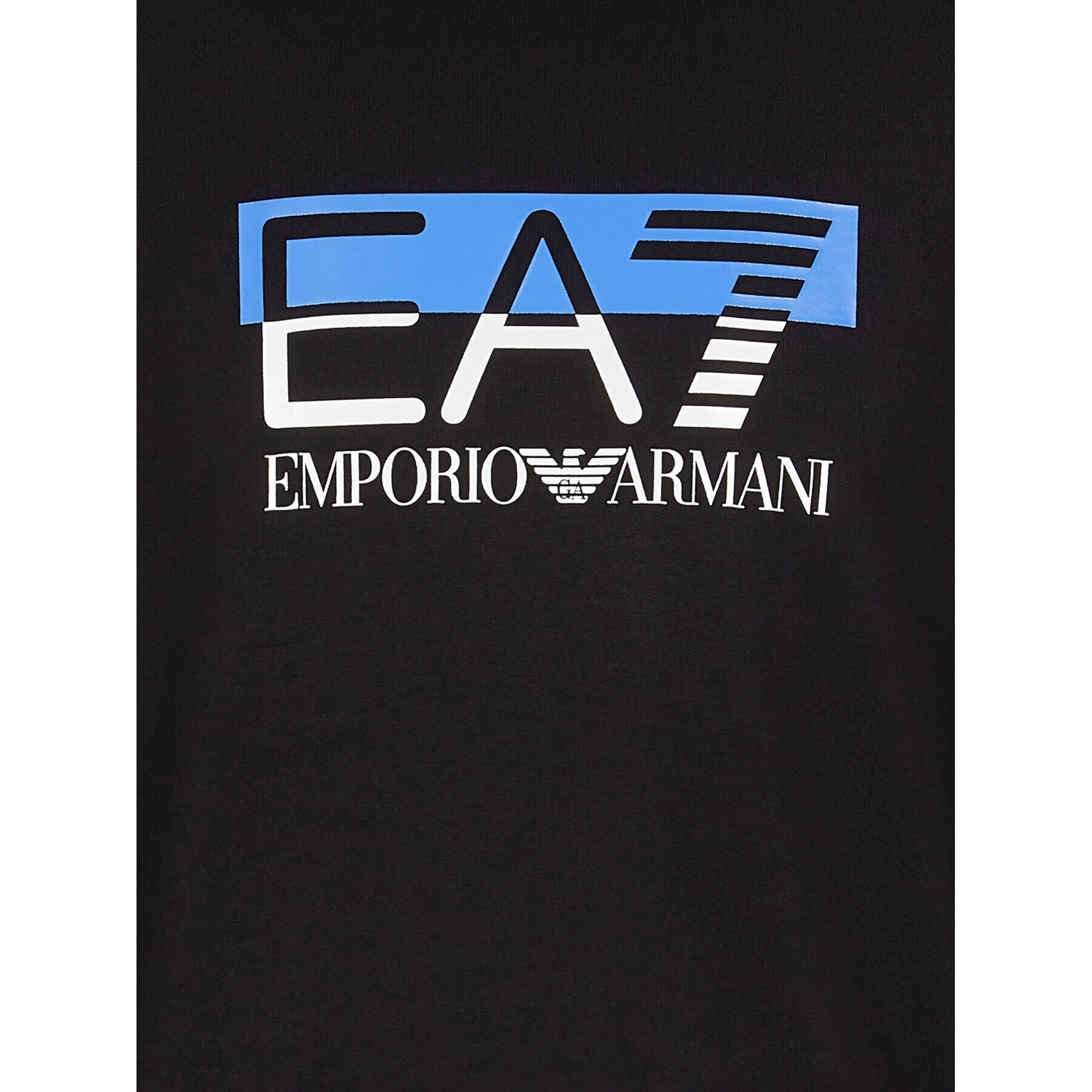 EA7 Emporio Armani Mikina 6RPM60 PJ05Z 1200 Černá Regular Fit - Pepit.cz