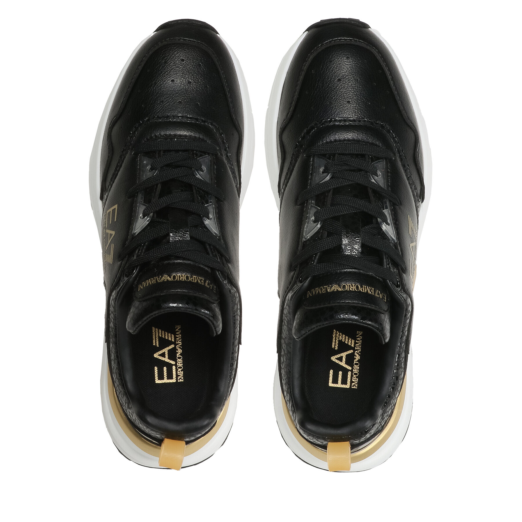 EA7 Emporio Armani Sneakersy X7X007 XK310 K476 Černá - Pepit.cz