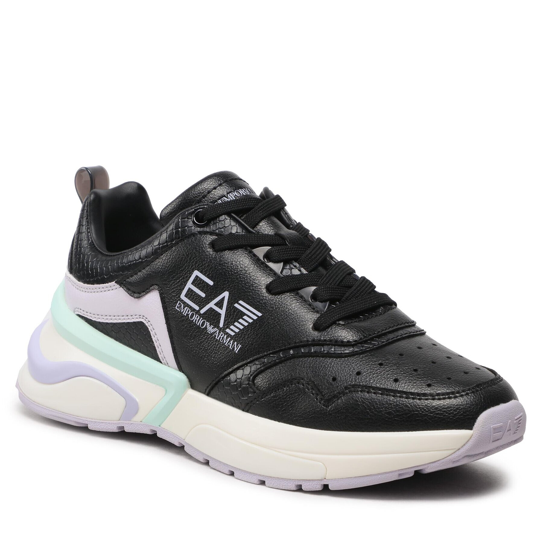 EA7 Emporio Armani Sneakersy X7X007 XK310 R664 Černá - Pepit.cz