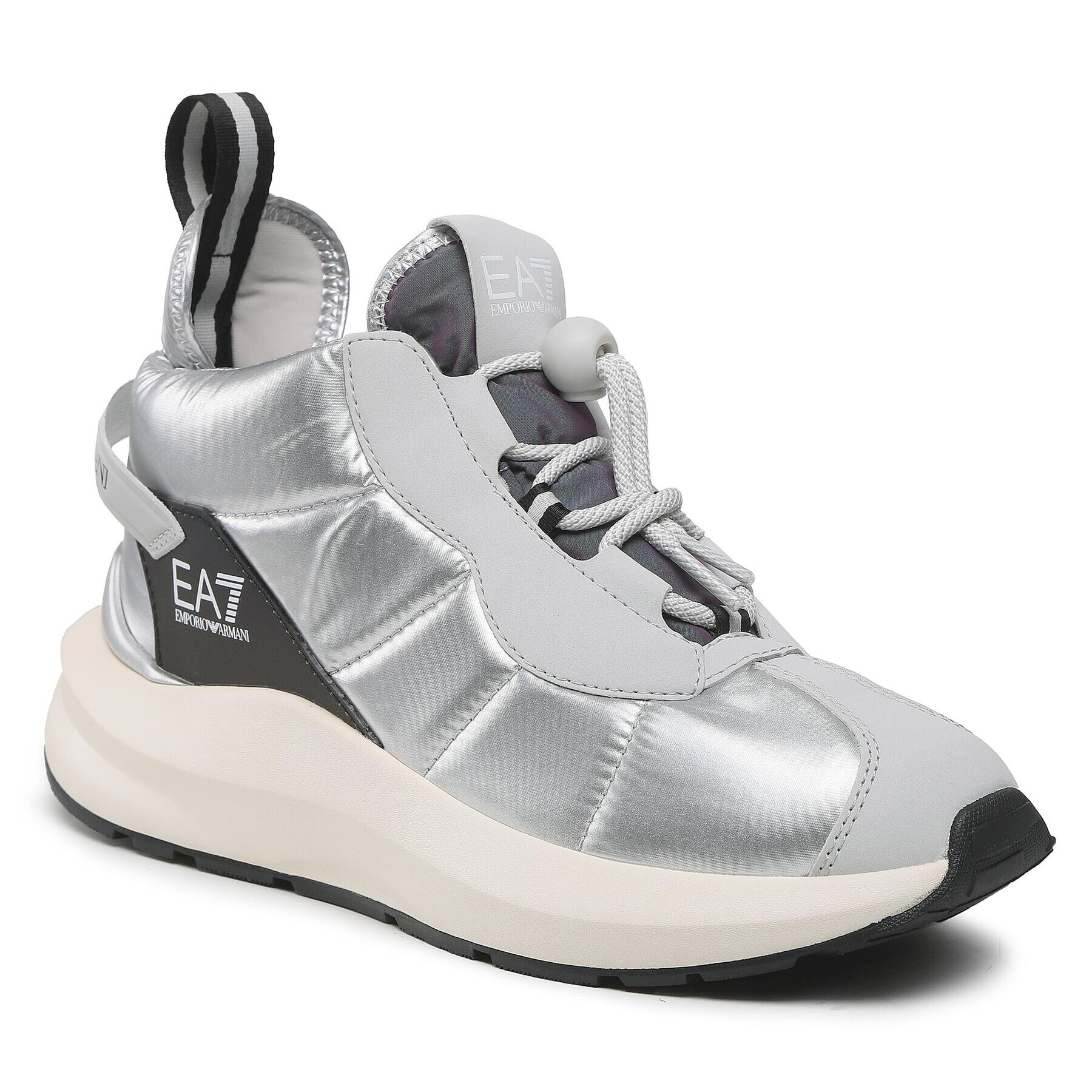 EA7 Emporio Armani Sneakersy X8M004 XK308 R656 Stříbrná - Pepit.cz