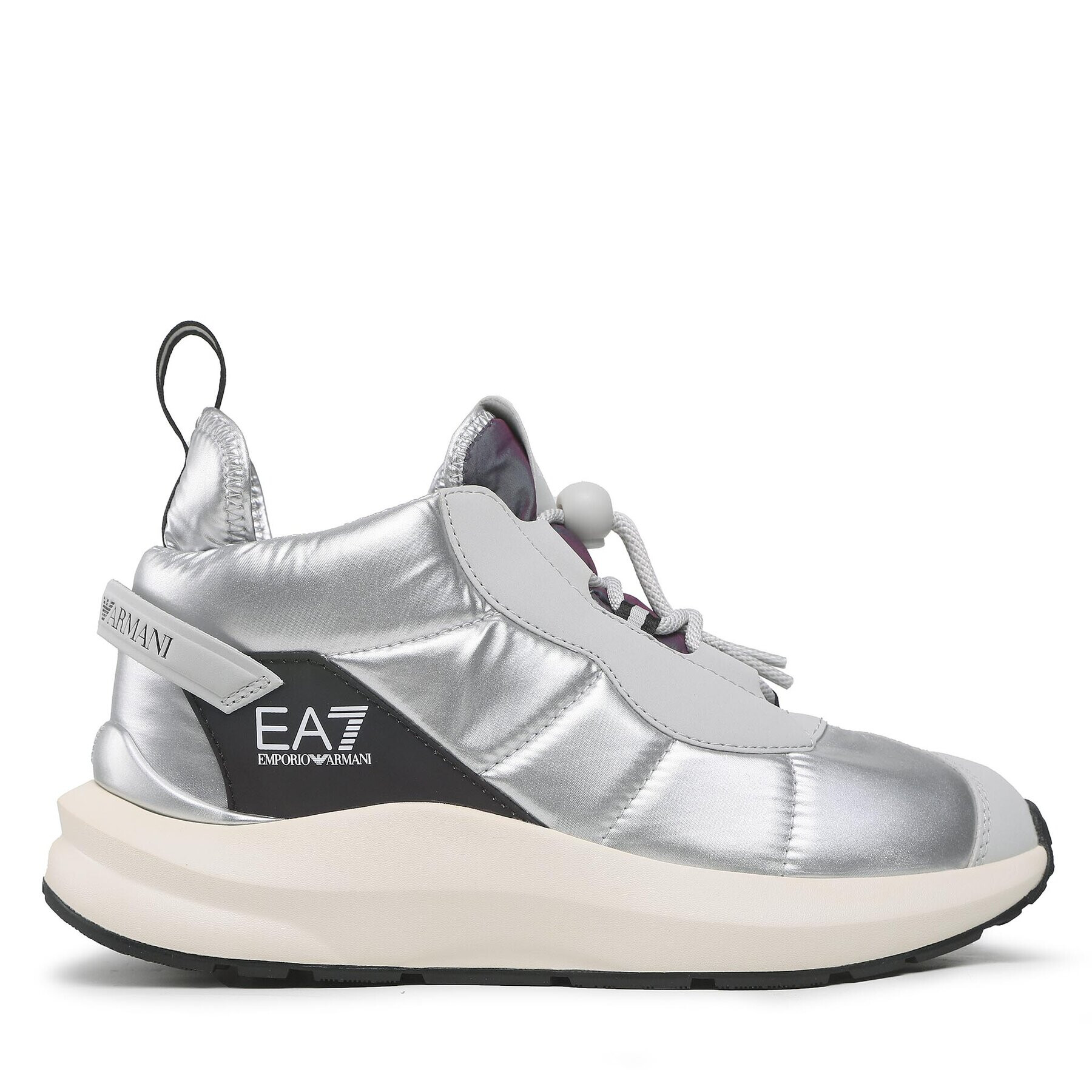 EA7 Emporio Armani Sneakersy X8M004 XK308 R656 Stříbrná - Pepit.cz