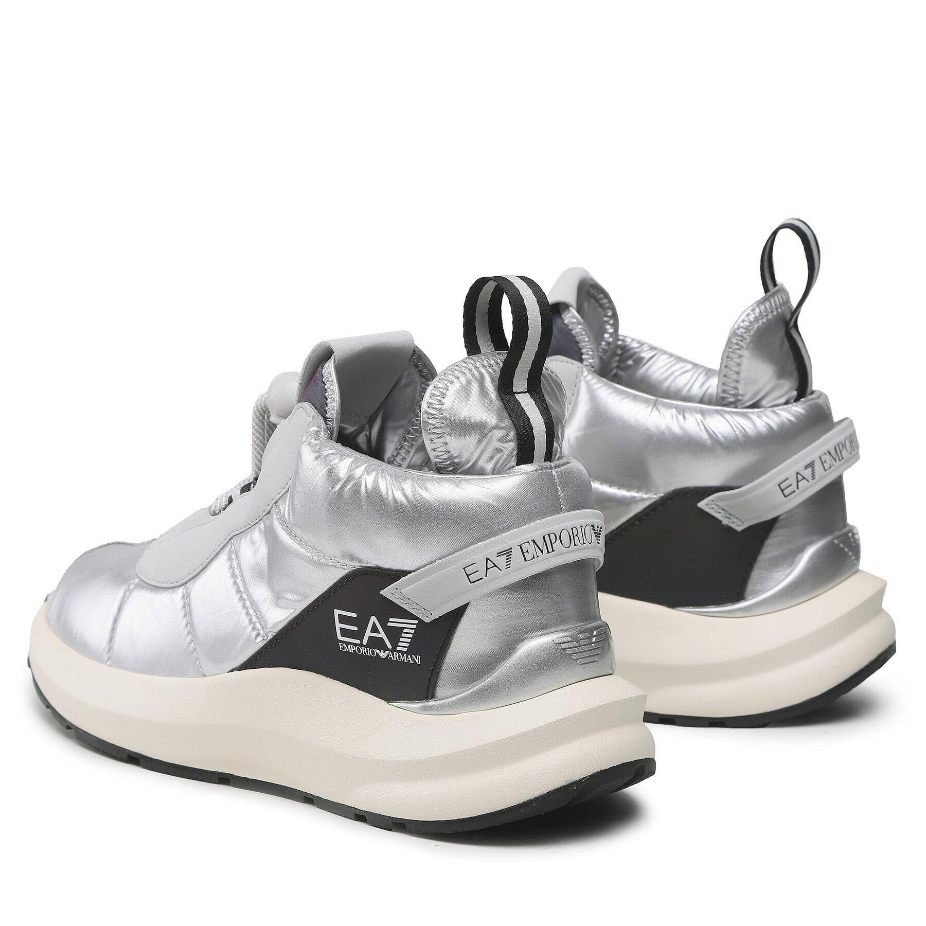 EA7 Emporio Armani Sneakersy X8M004 XK308 R656 Stříbrná - Pepit.cz