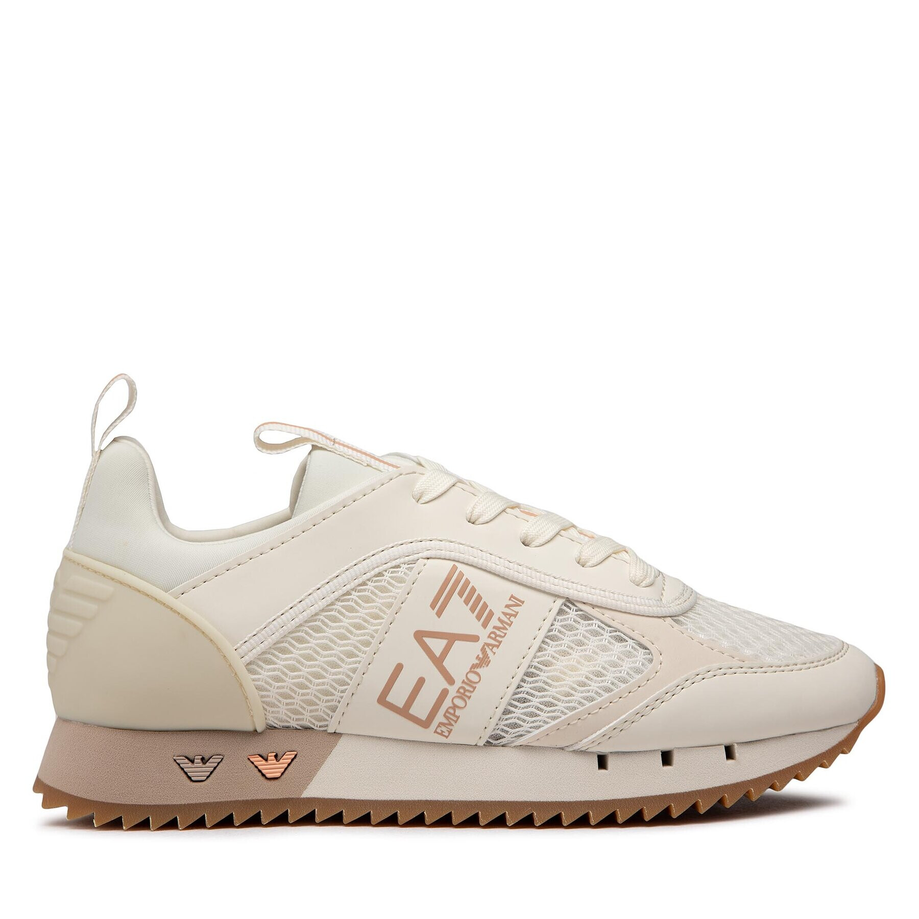 EA7 Emporio Armani Sneakersy X8X027 XK050 R321 Béžová - Pepit.cz