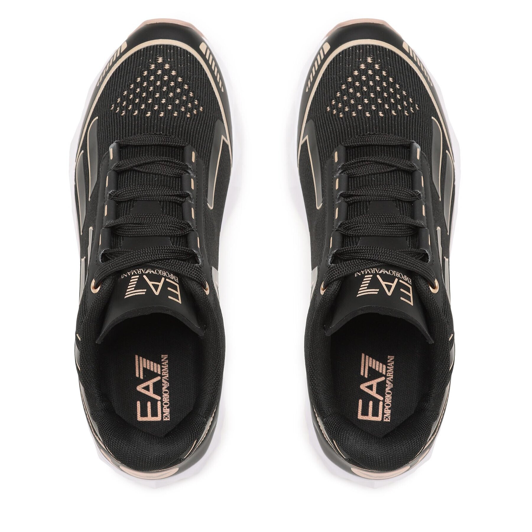 EA7 Emporio Armani Sneakersy X8X107 XK301 R699 Černá - Pepit.cz