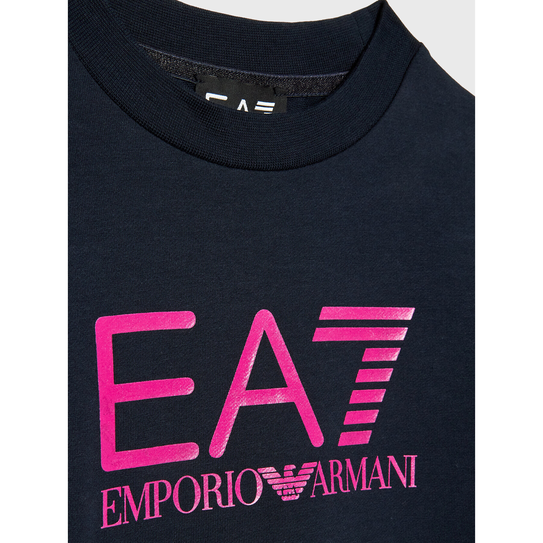 EA7 Emporio Armani Souprava mikina a legíny 6LFV02 FJ5FZ 1554 Tmavomodrá Regular Fit - Pepit.cz