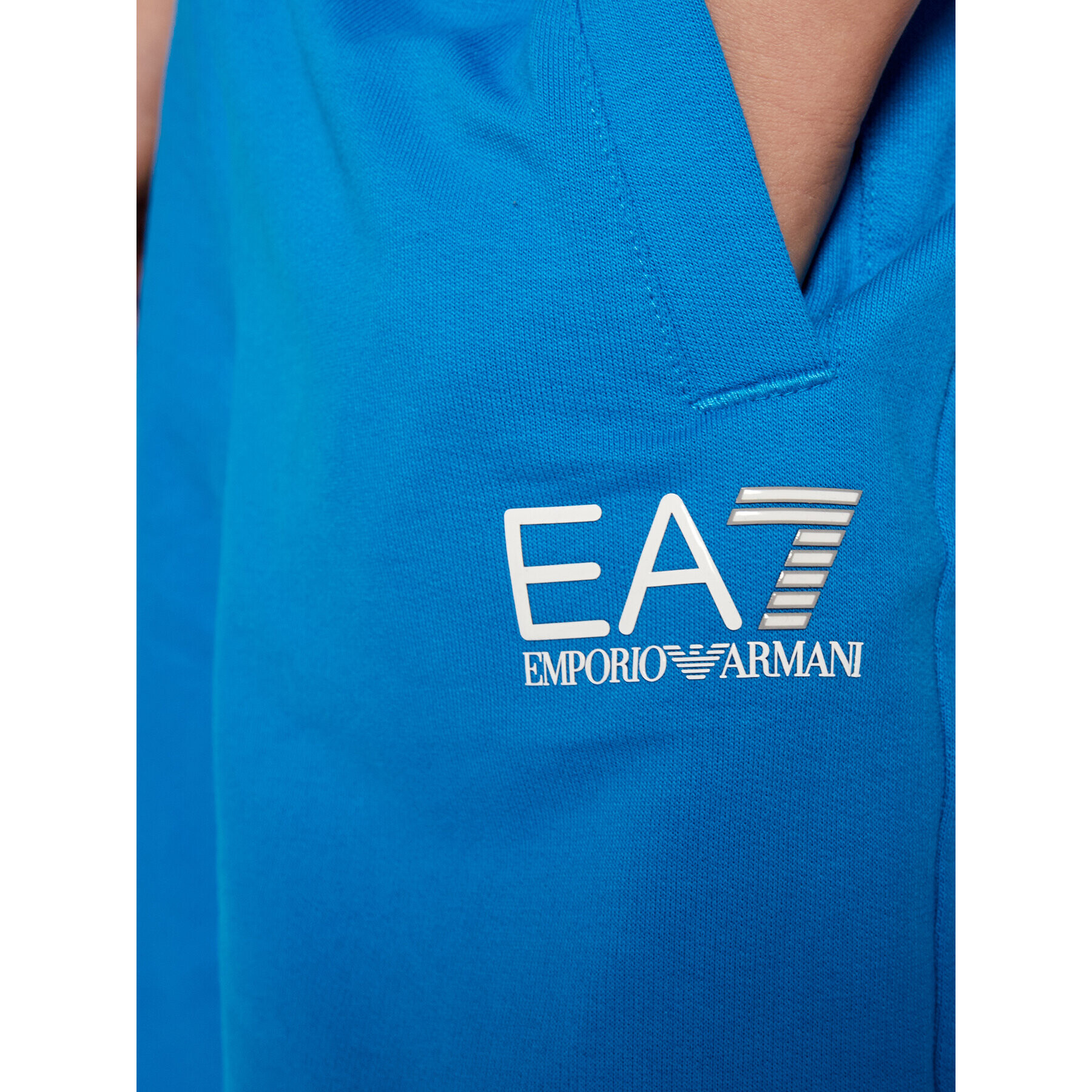 EA7 Emporio Armani Sportovní kraťasy 3KBS51 BJ05Z 1523 Modrá Regular Fit - Pepit.cz