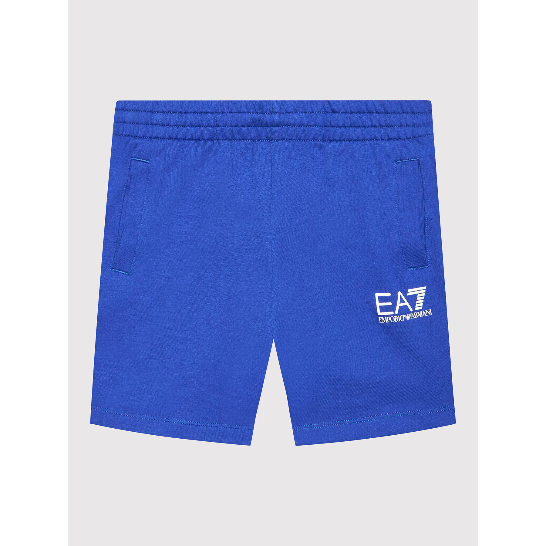 EA7 Emporio Armani Sportovní kraťasy 3LBS51 BJ05Z 1597 Modrá Regular Fit - Pepit.cz