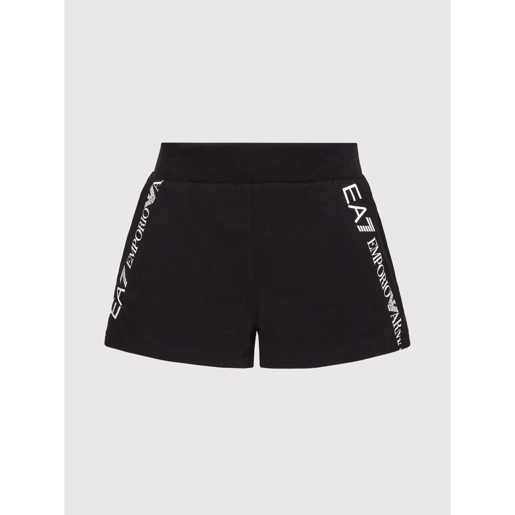 EA7 Emporio Armani Sportovní kraťasy 3LTS54 TJCQZ 1200 Černá Regular Fit - Pepit.cz