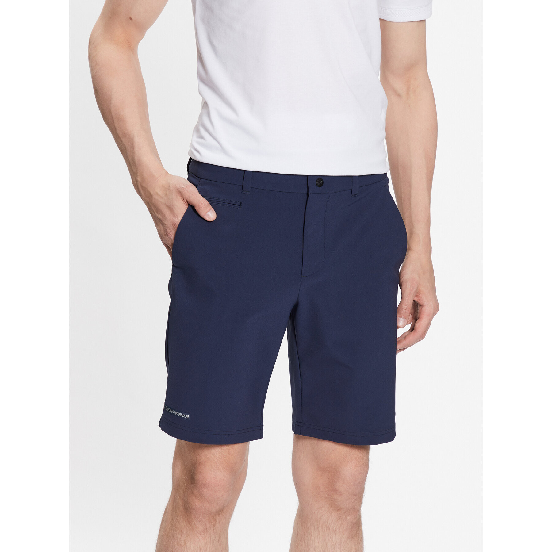 EA7 Emporio Armani Sportovní kraťasy 3RPS02 PNCCZ 1554 Tmavomodrá Regular Fit - Pepit.cz