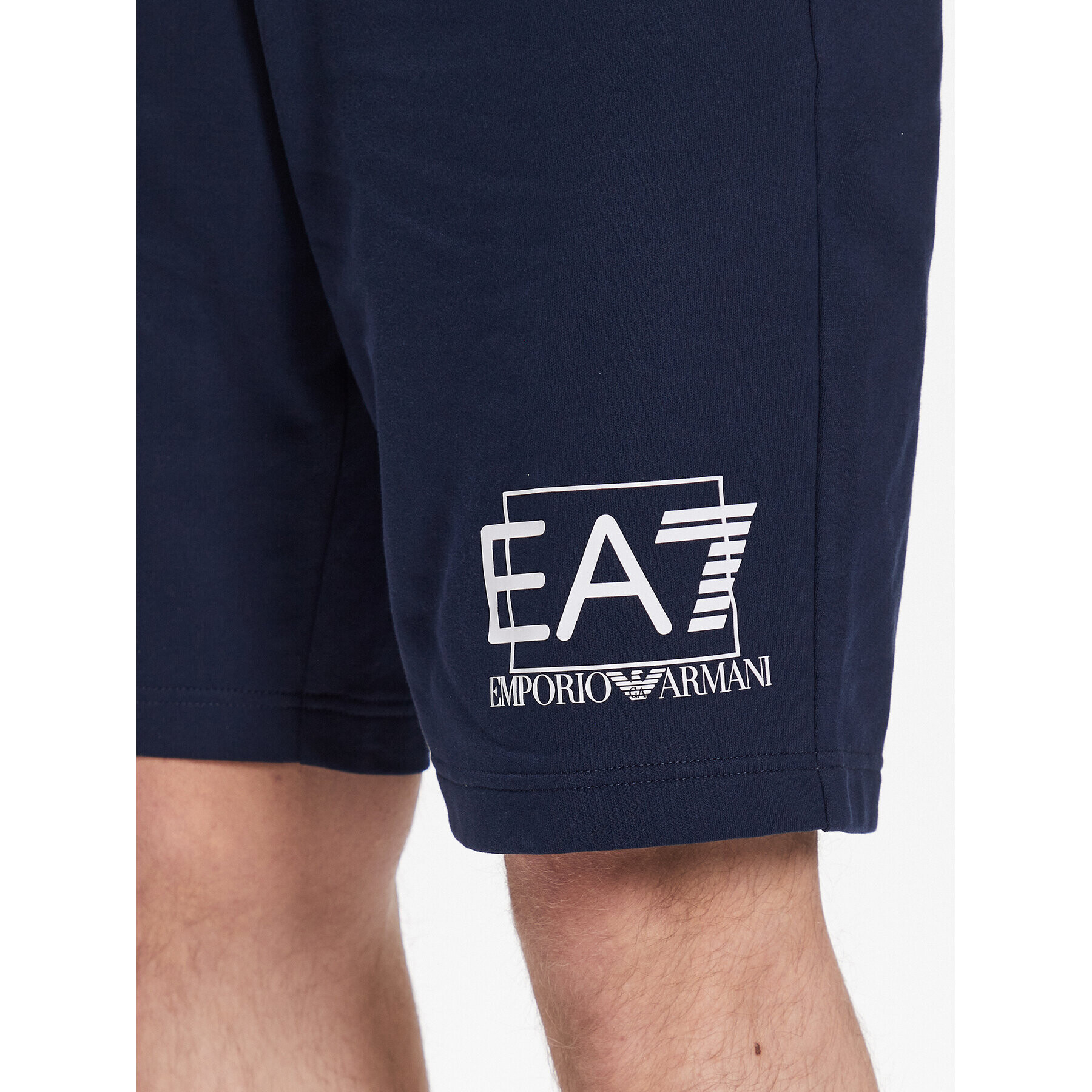 EA7 Emporio Armani Sportovní kraťasy 3RPS63 PJ05Z 1554 Tmavomodrá Regular Fit - Pepit.cz