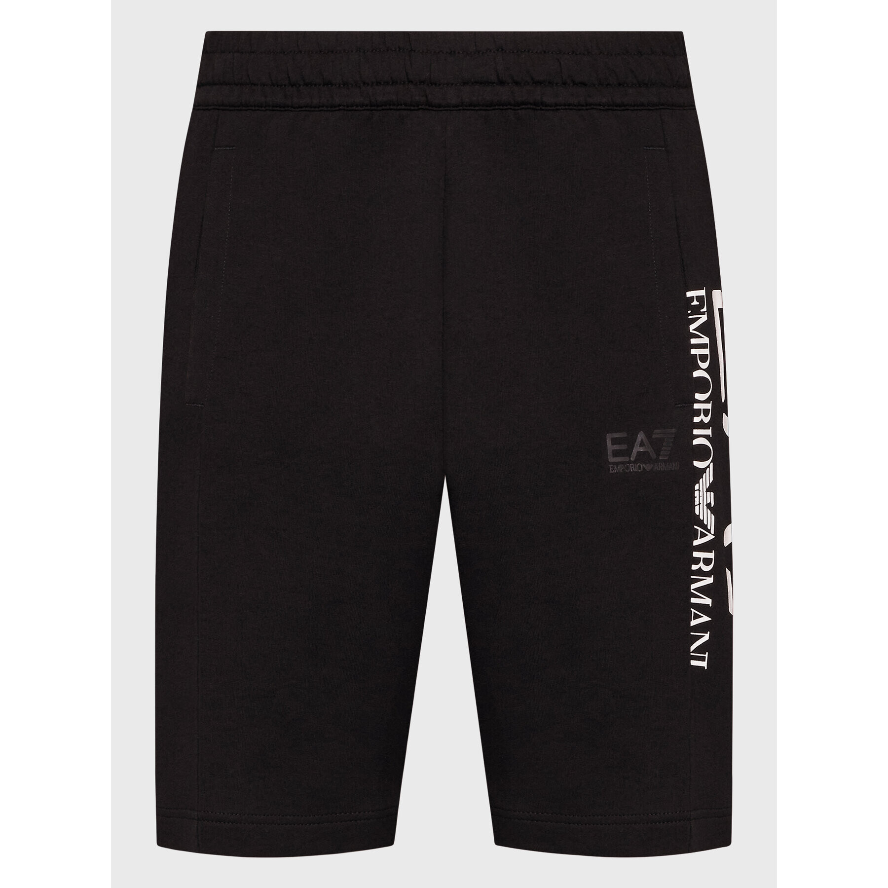 EA7 Emporio Armani Sportovní kraťasy 6LPS53 PJFGZ 1200 Černá Regular Fit - Pepit.cz