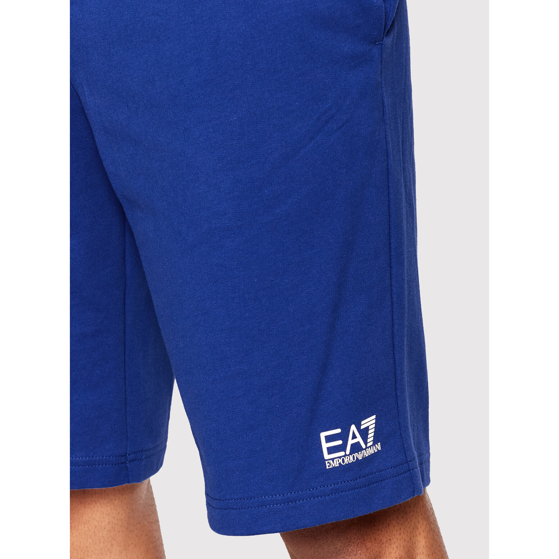 EA7 Emporio Armani Sportovní kraťasy 8NPS02 PJ05Z 1597 Modrá Regular Fit - Pepit.cz