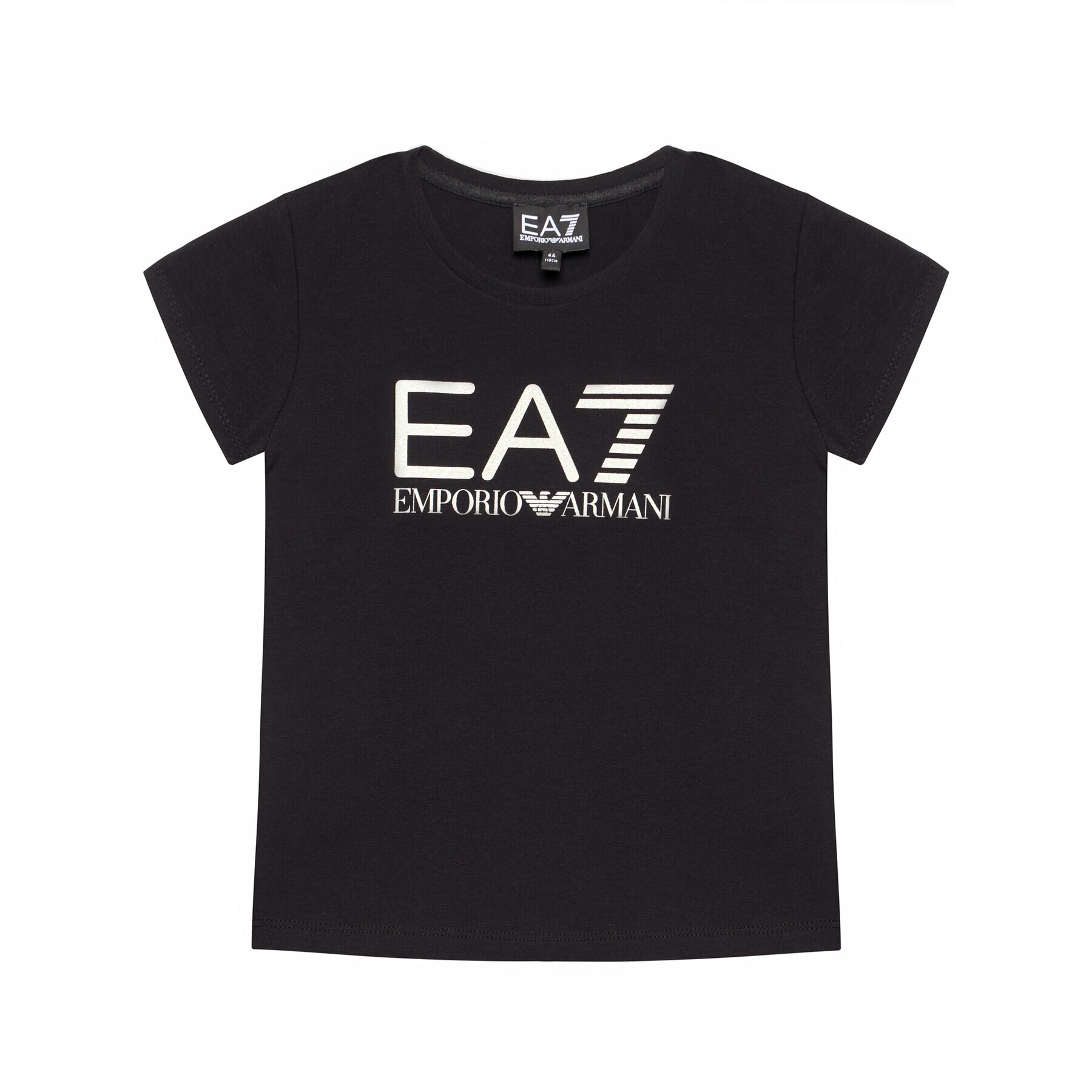 EA7 Emporio Armani T-Shirt 3KFT51 FJ2HZ 1200 Černá Regular Fit - Pepit.cz