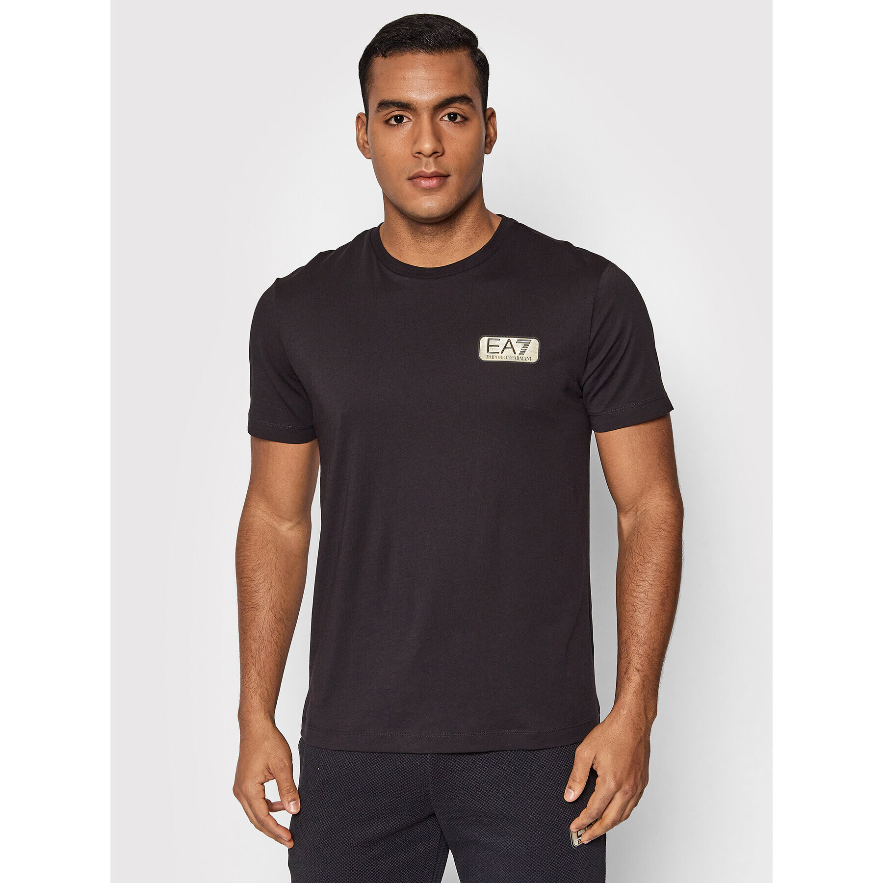 EA7 Emporio Armani T-Shirt 3LPT23 PJM9Z 1200 Černá Regular Fit - Pepit.cz