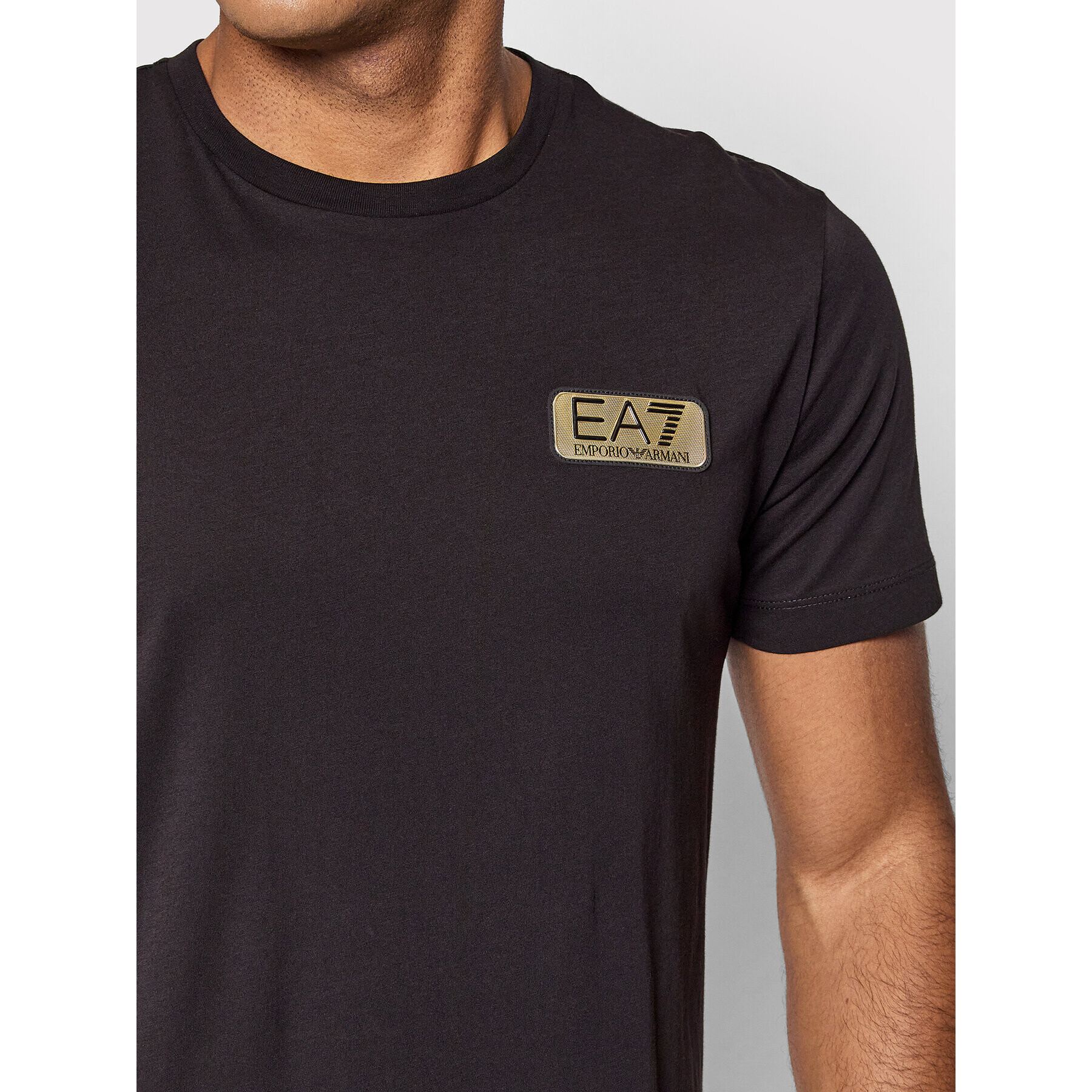 EA7 Emporio Armani T-Shirt 3LPT23 PJM9Z 1200 Černá Regular Fit - Pepit.cz