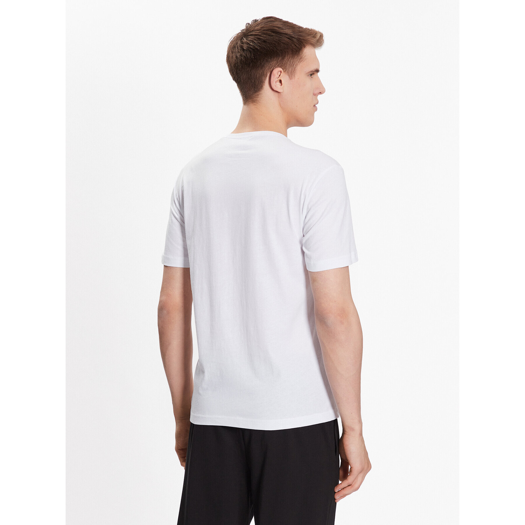 EA7 Emporio Armani T-Shirt 3RPT05 PJ02Z 0100 Bílá Regular Fit - Pepit.cz