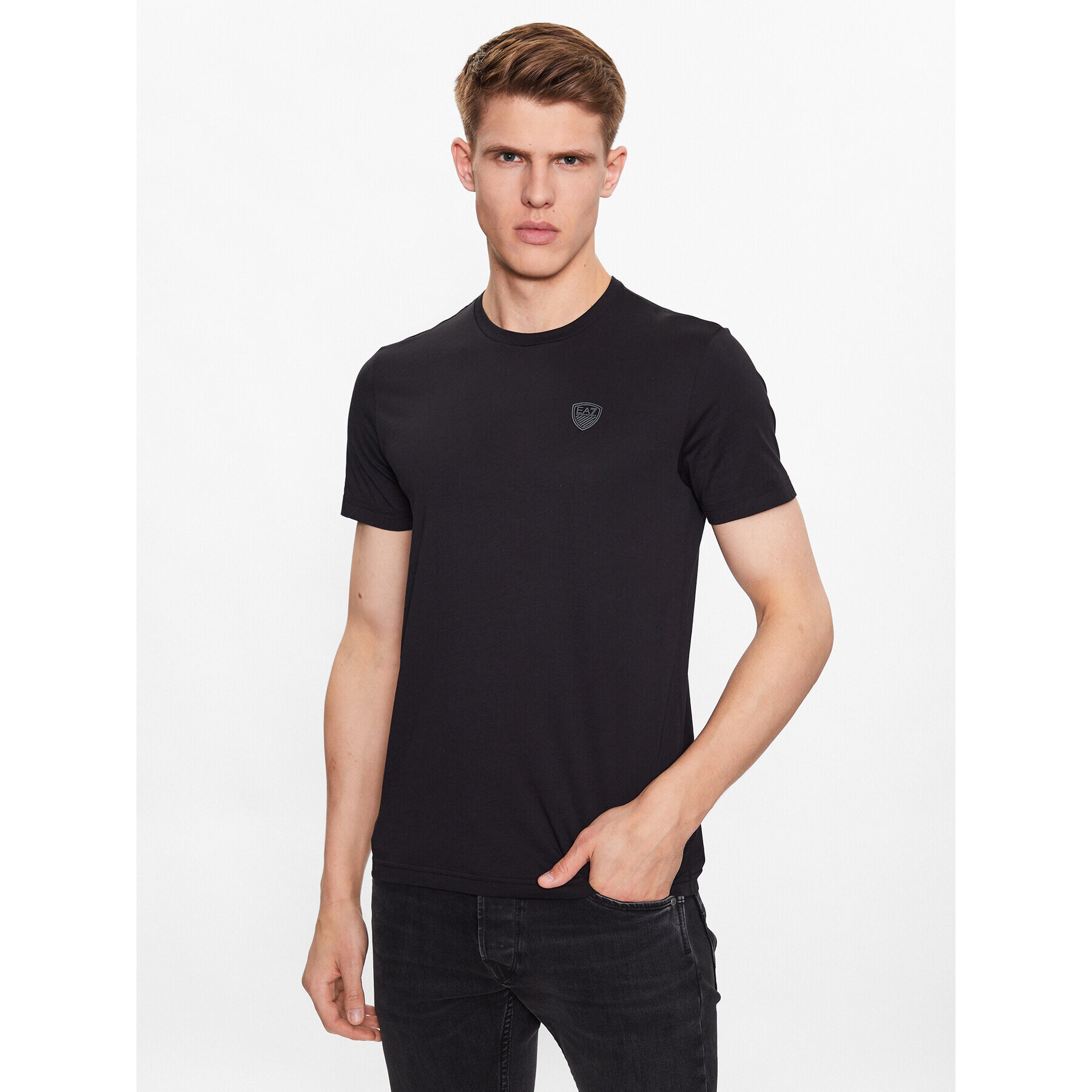 EA7 Emporio Armani T-Shirt 3RPT41 PJNTZ 1200 Černá Regular Fit - Pepit.cz