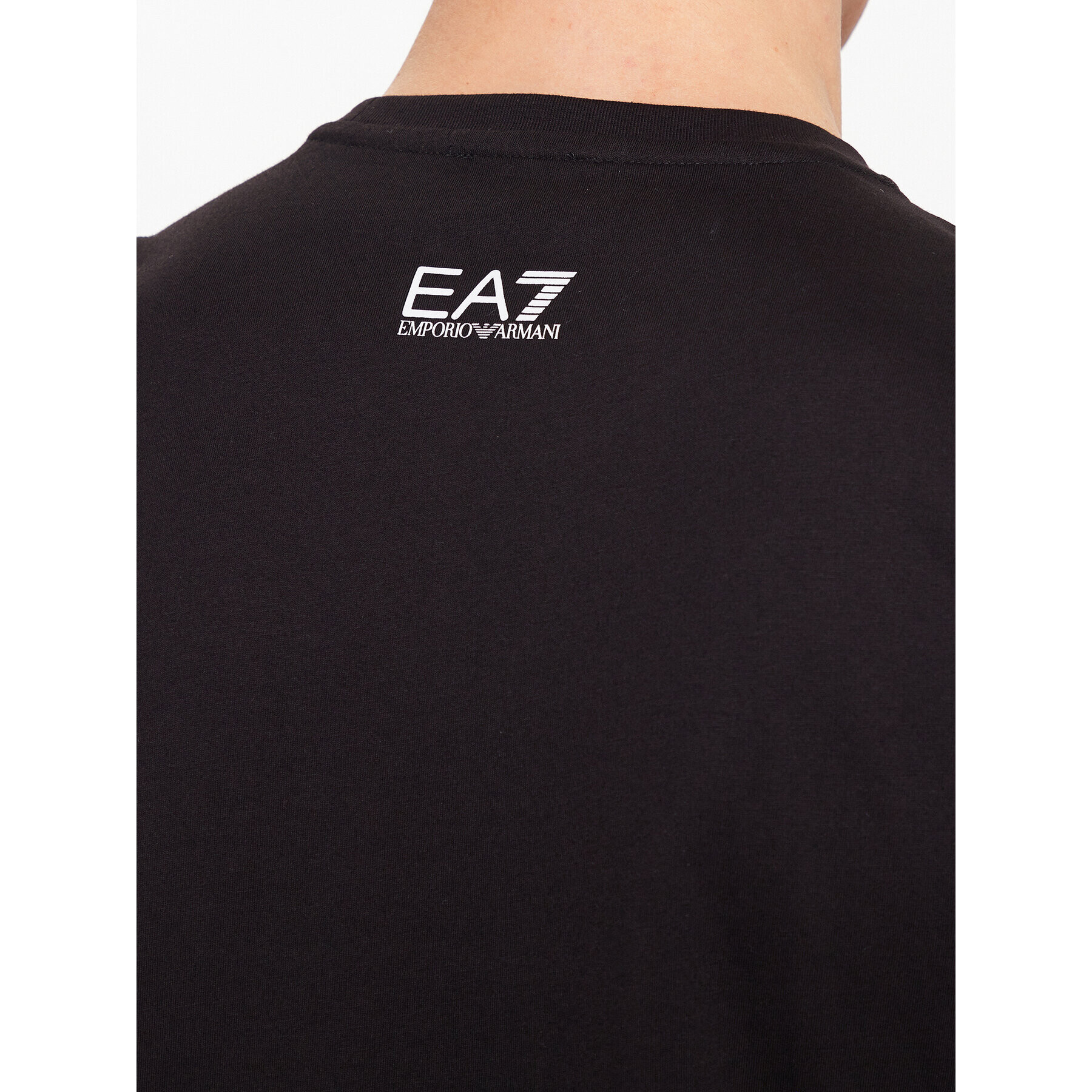 EA7 Emporio Armani T-Shirt 3RPT46 PJ02Z 0200 Černá Regular Fit - Pepit.cz