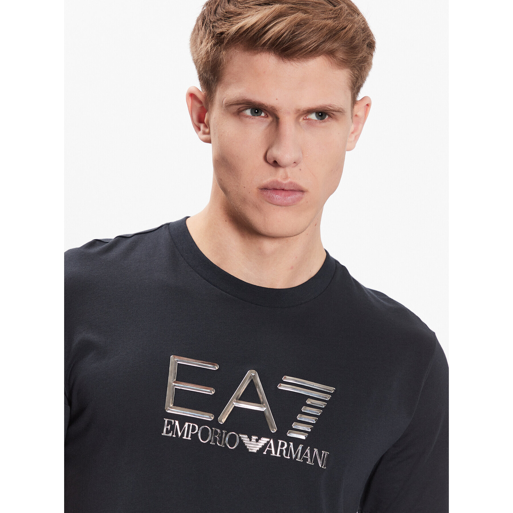 EA7 Emporio Armani T-Shirt 3RPT71 PJM9Z 1578 Tmavomodrá Regular Fit - Pepit.cz