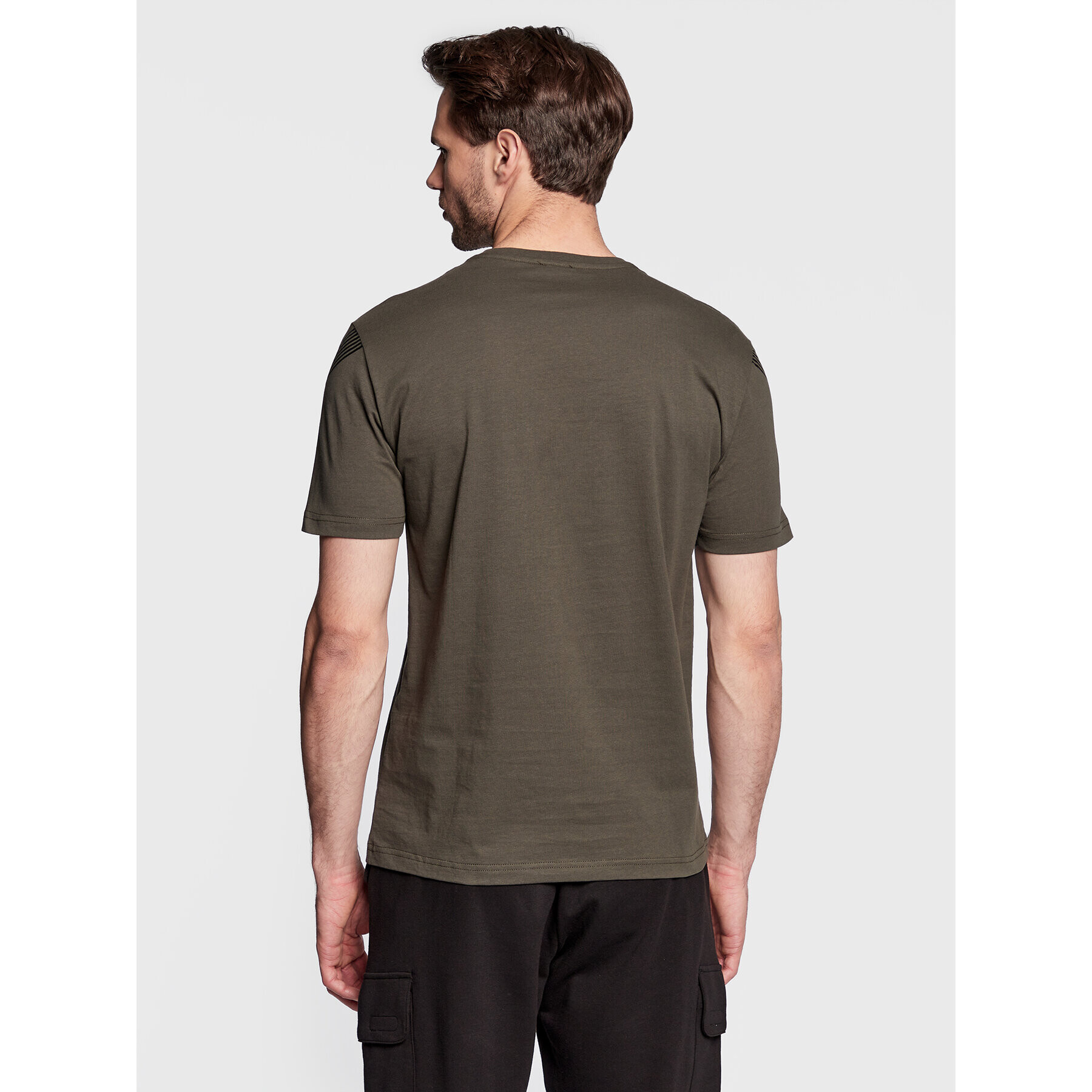 EA7 Emporio Armani T-Shirt 6LPT03 PJ3BZ 1866 Khaki Regular Fit - Pepit.cz