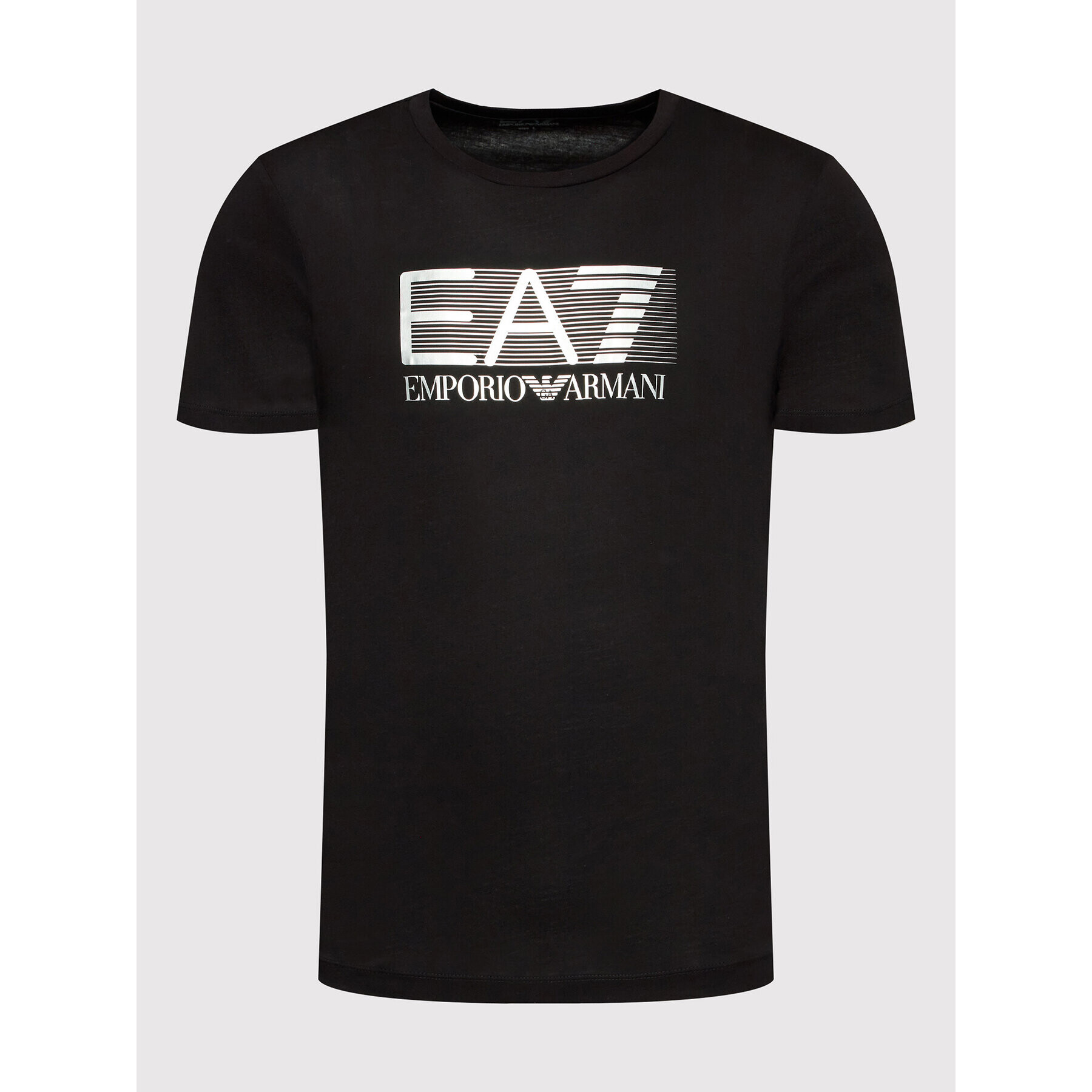 EA7 Emporio Armani T-Shirt 6LPT81 PJM9Z 0200 Černá Regular Fit - Pepit.cz