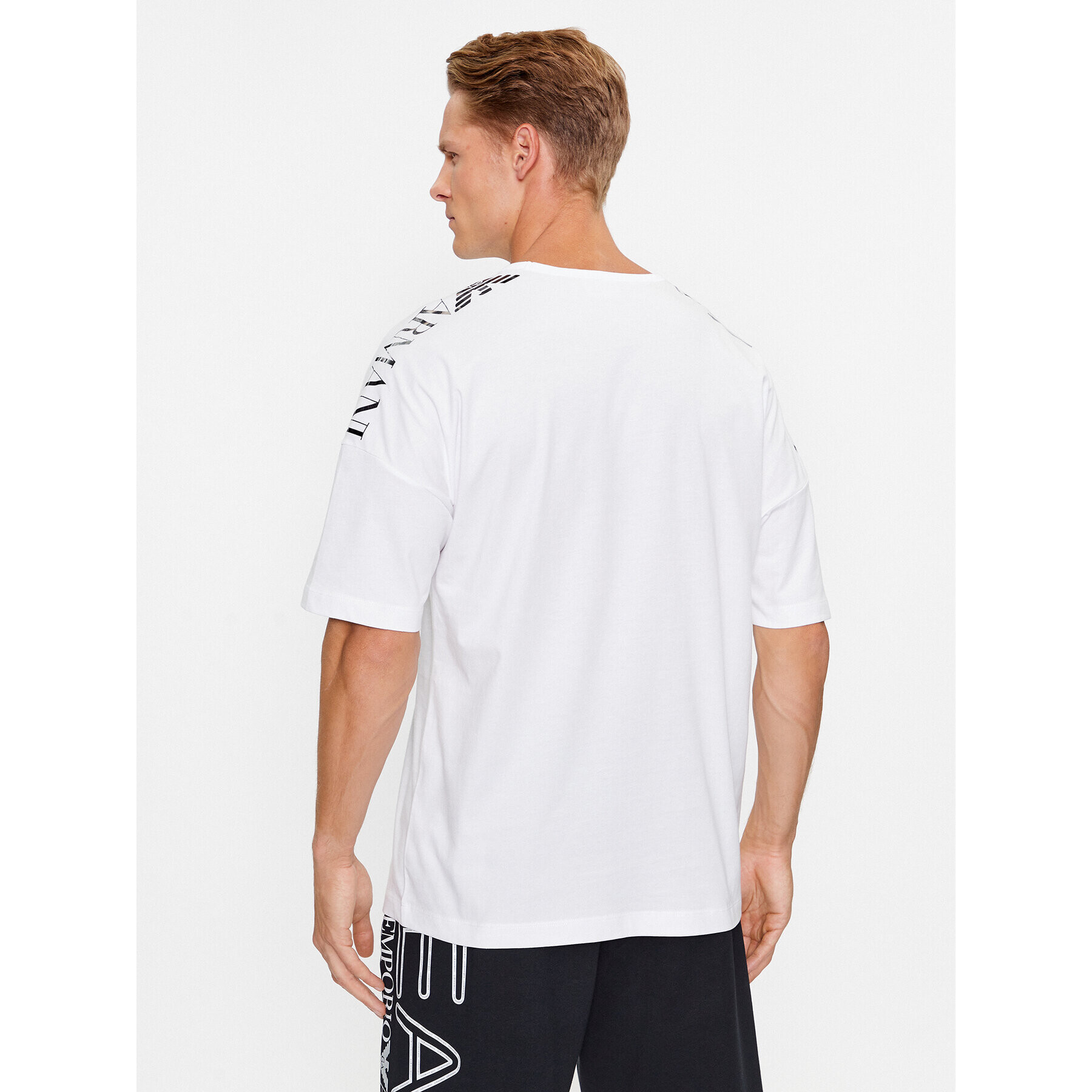 EA7 Emporio Armani T-Shirt 6RPT10 PJ7CZ 1100 Bílá Regular Fit - Pepit.cz