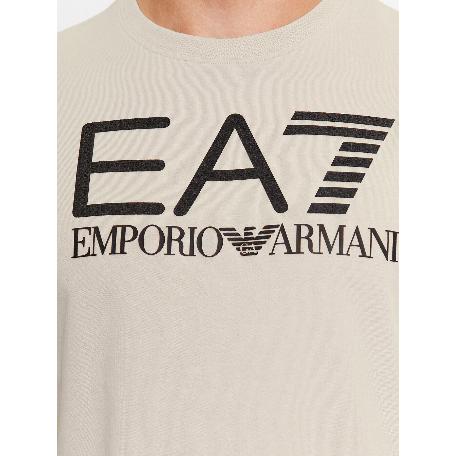 EA7 Emporio Armani T-Shirt 6RPT11 PJNVZ 1716 Stříbrná Regular Fit - Pepit.cz